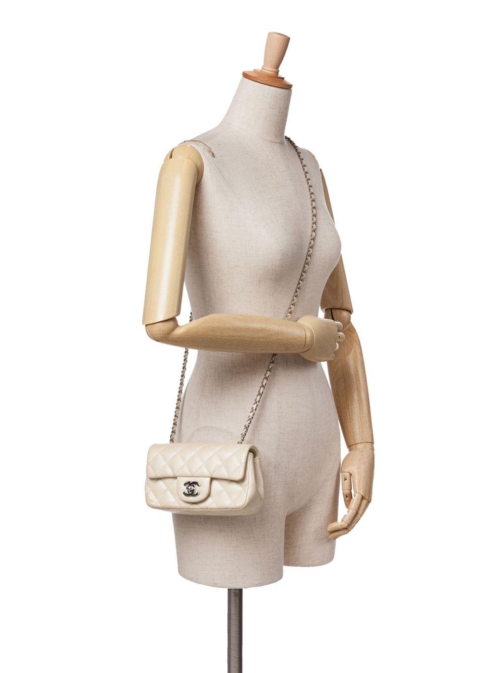 2014-2015 Extra Mini Rectangular Classic Caviar Single Flap crossbody bag Product Image