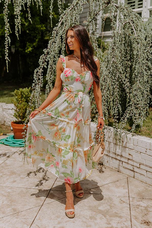 Believe In Love Floral Midi Product Image