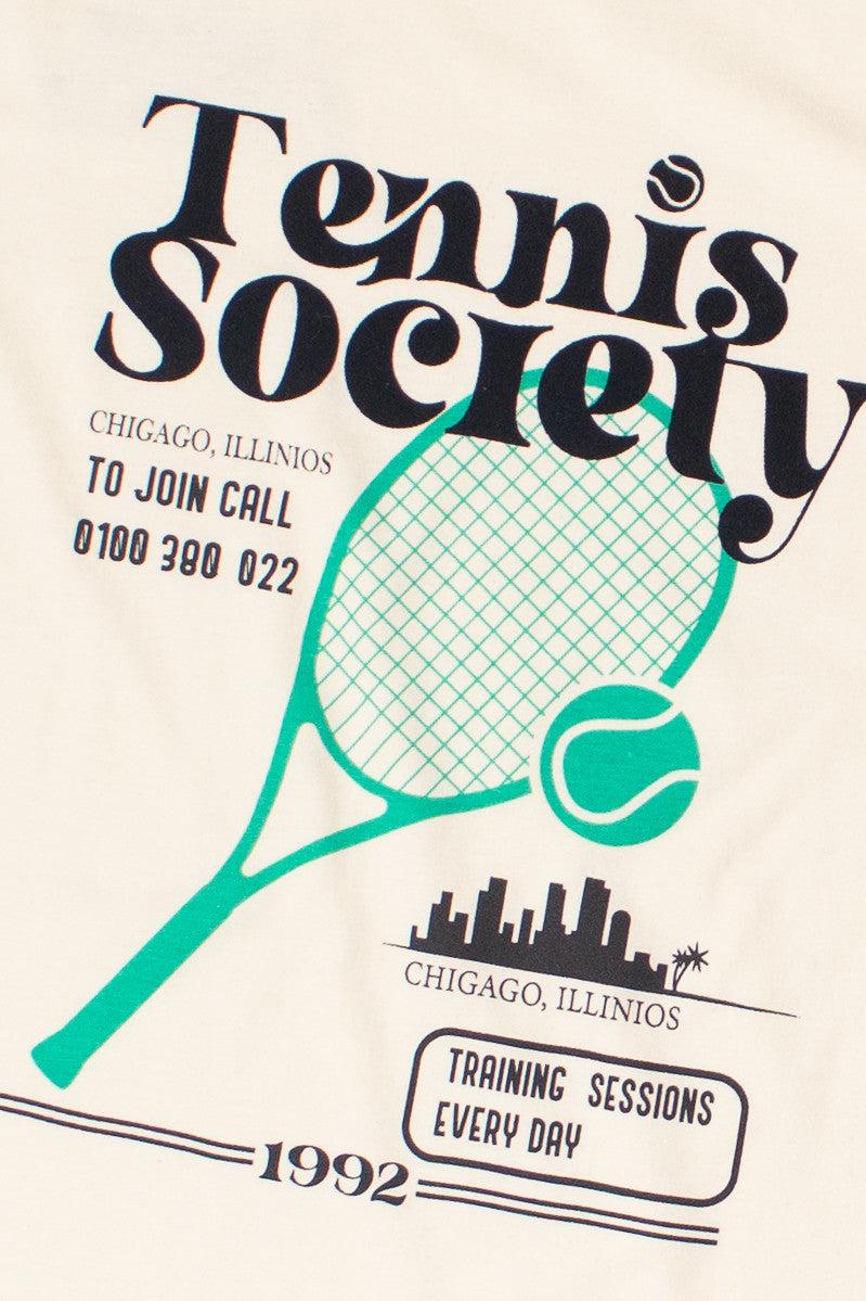 Tennis Society Graphic T-Shirt Product Image