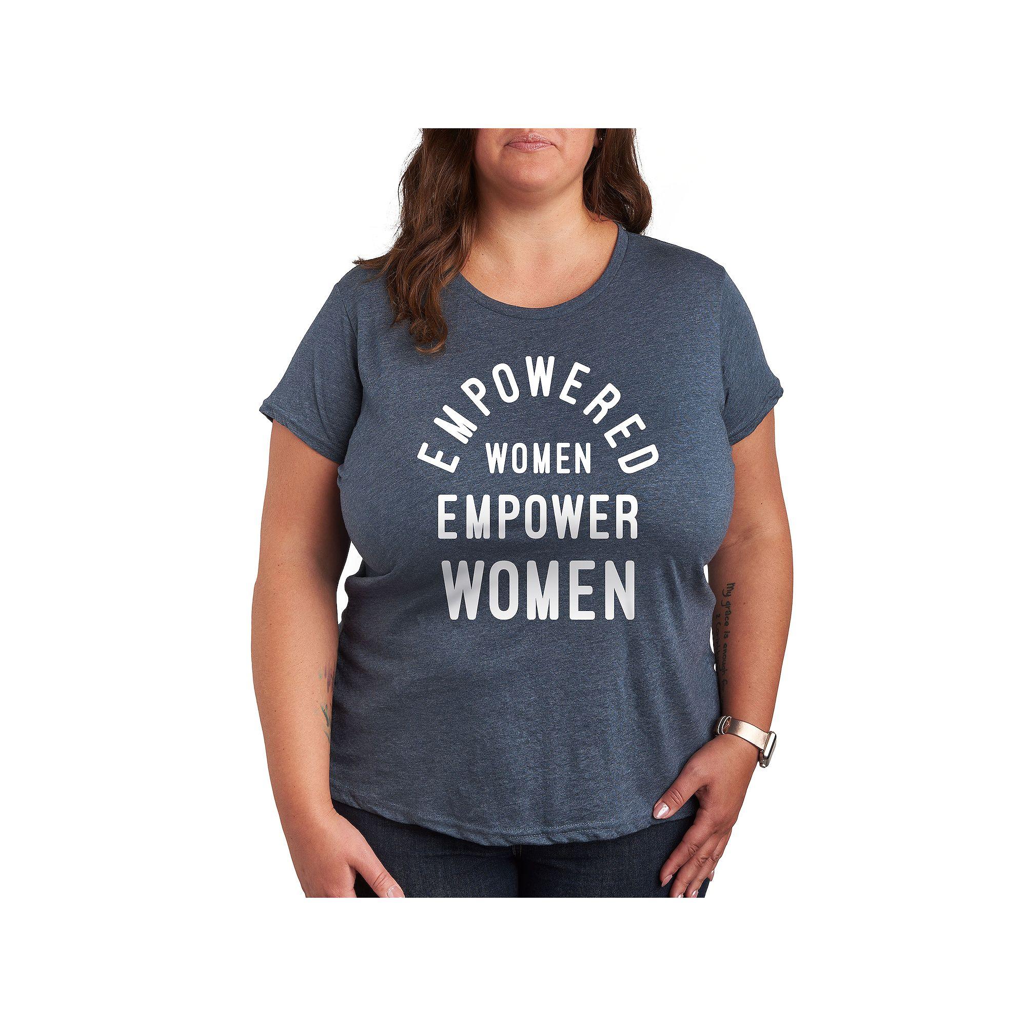Plus Empowered Women Graphic Tee, Women's,  Product Image