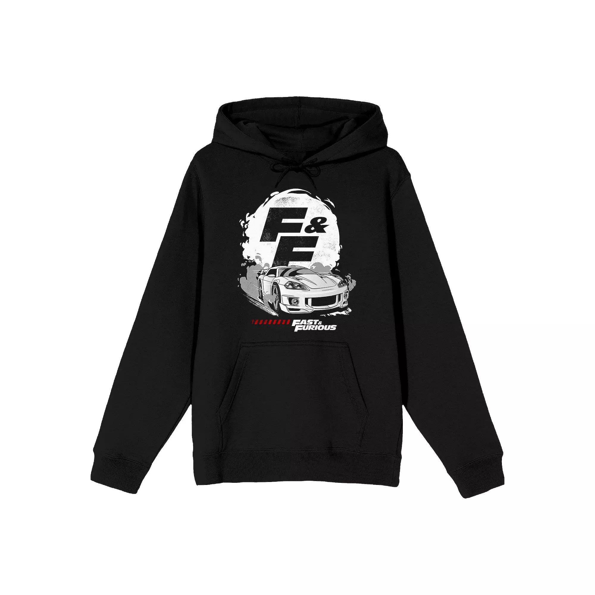 Men's The Fast & The Furious Car Hoodie, Size: XXL, Black Product Image
