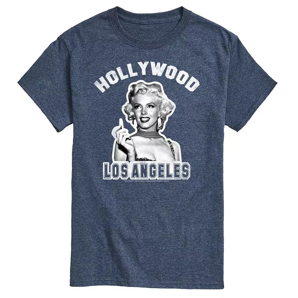 Big & Tall Marilyn Monroe Hollywood Tee, Men's,  Product Image