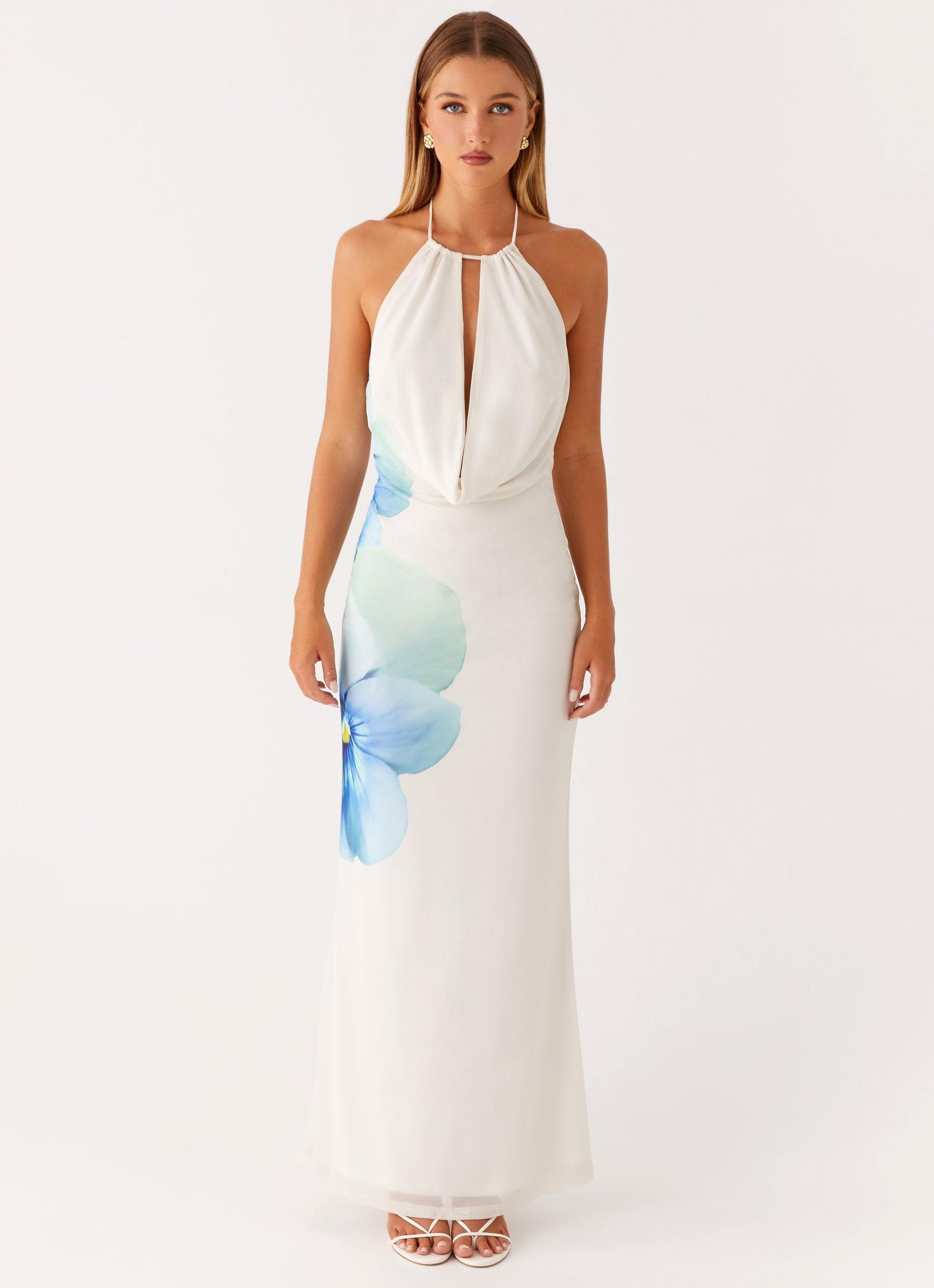 Elo Maxi Dress - Ivory Product Image
