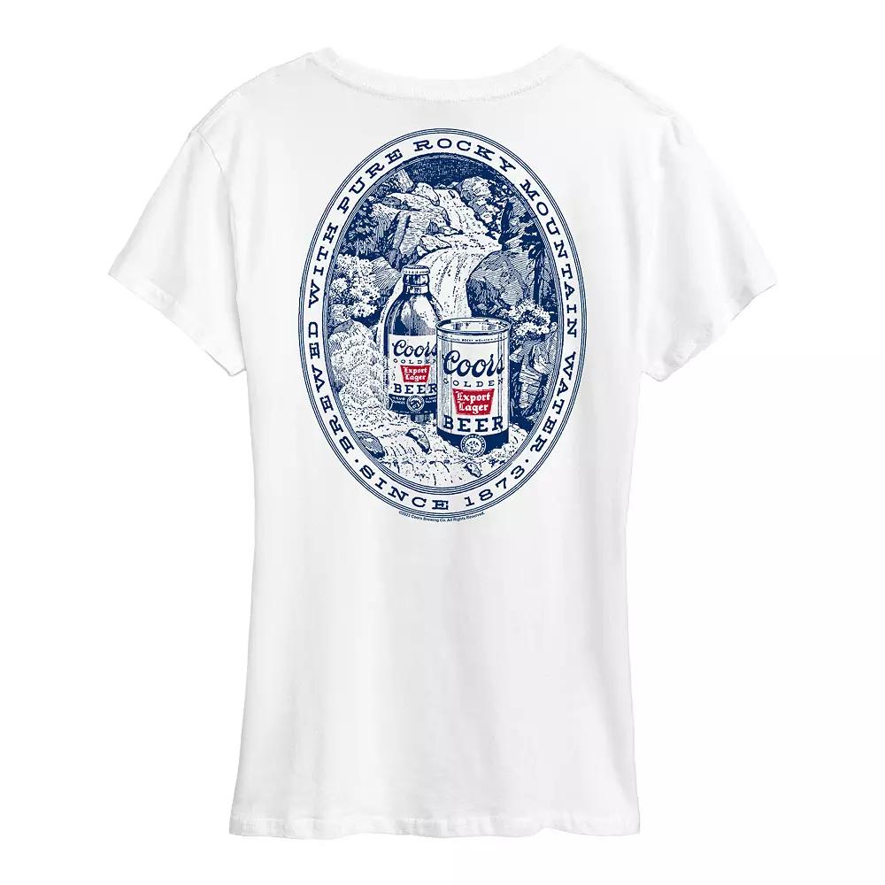 Women's Coors Banquet Rocky Mountain Graphic Tee,  Product Image