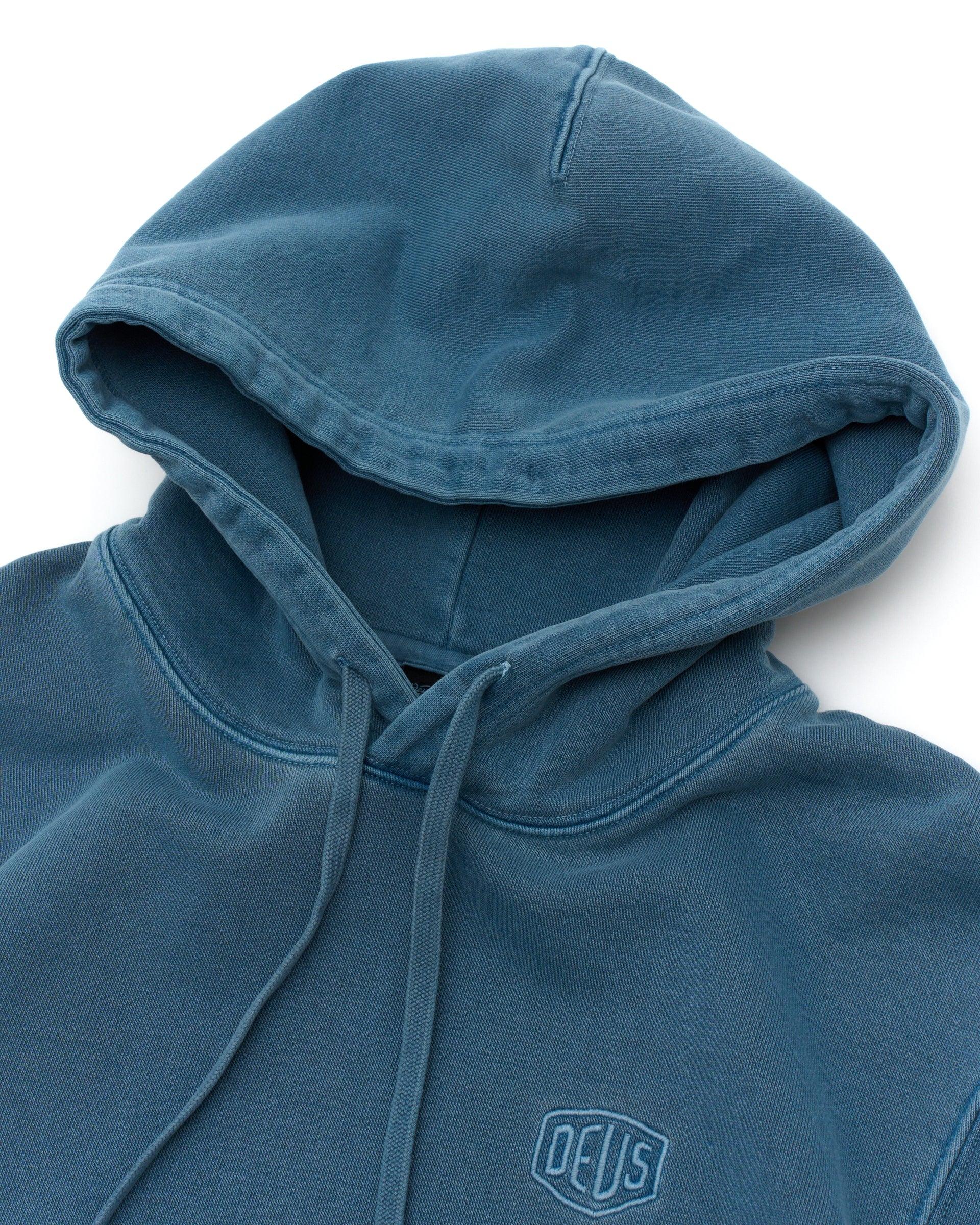 Shield Garment Dyed Hoodie - Legion Blue Product Image