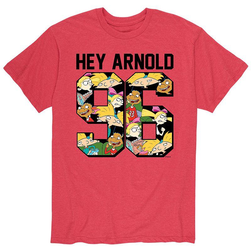Big & Tall Hey Arnold! "96" Group Portrait Graphic Tee, Men's,  Product Image
