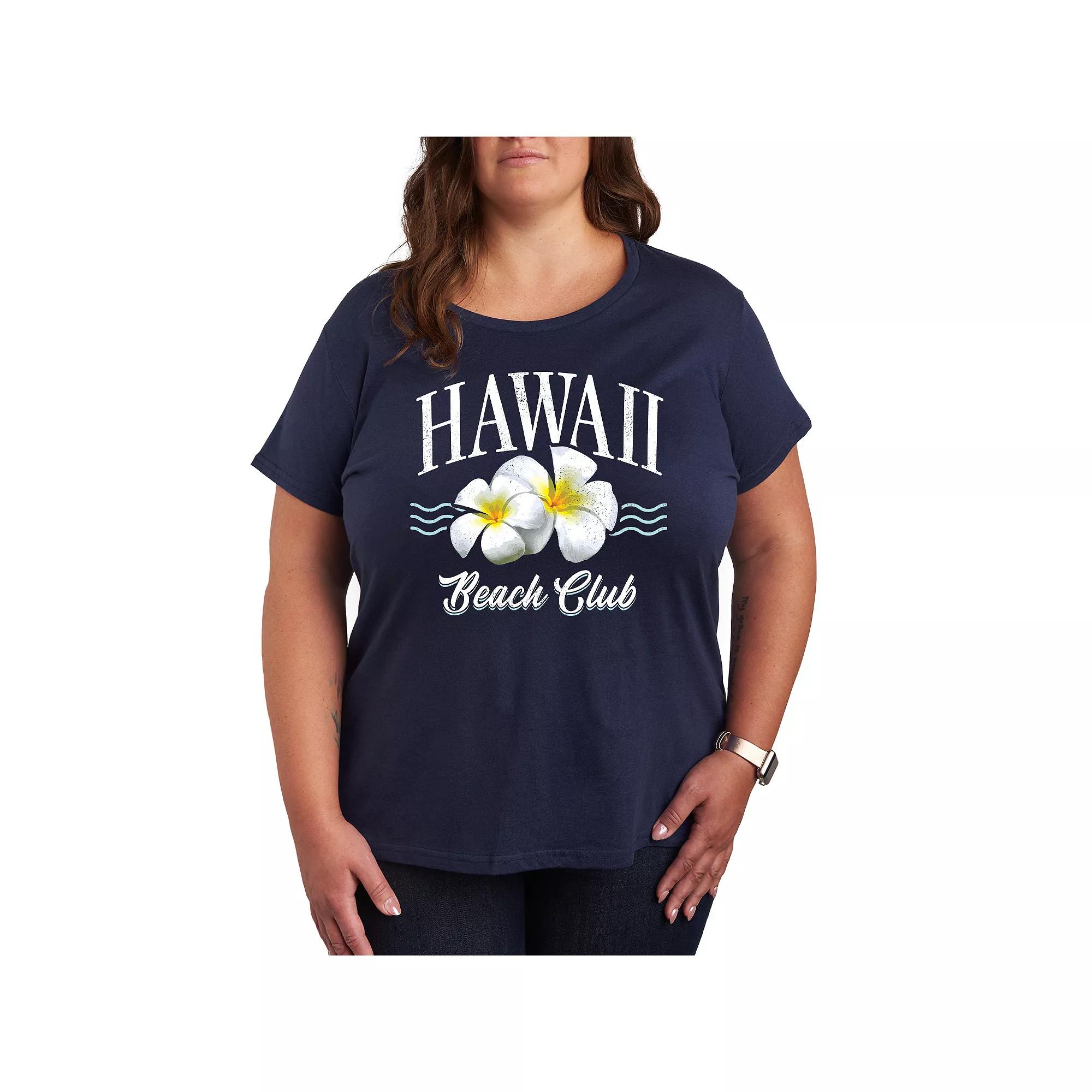 Plus Hawaii Beach Club Graphic Tee, Women's,  Product Image