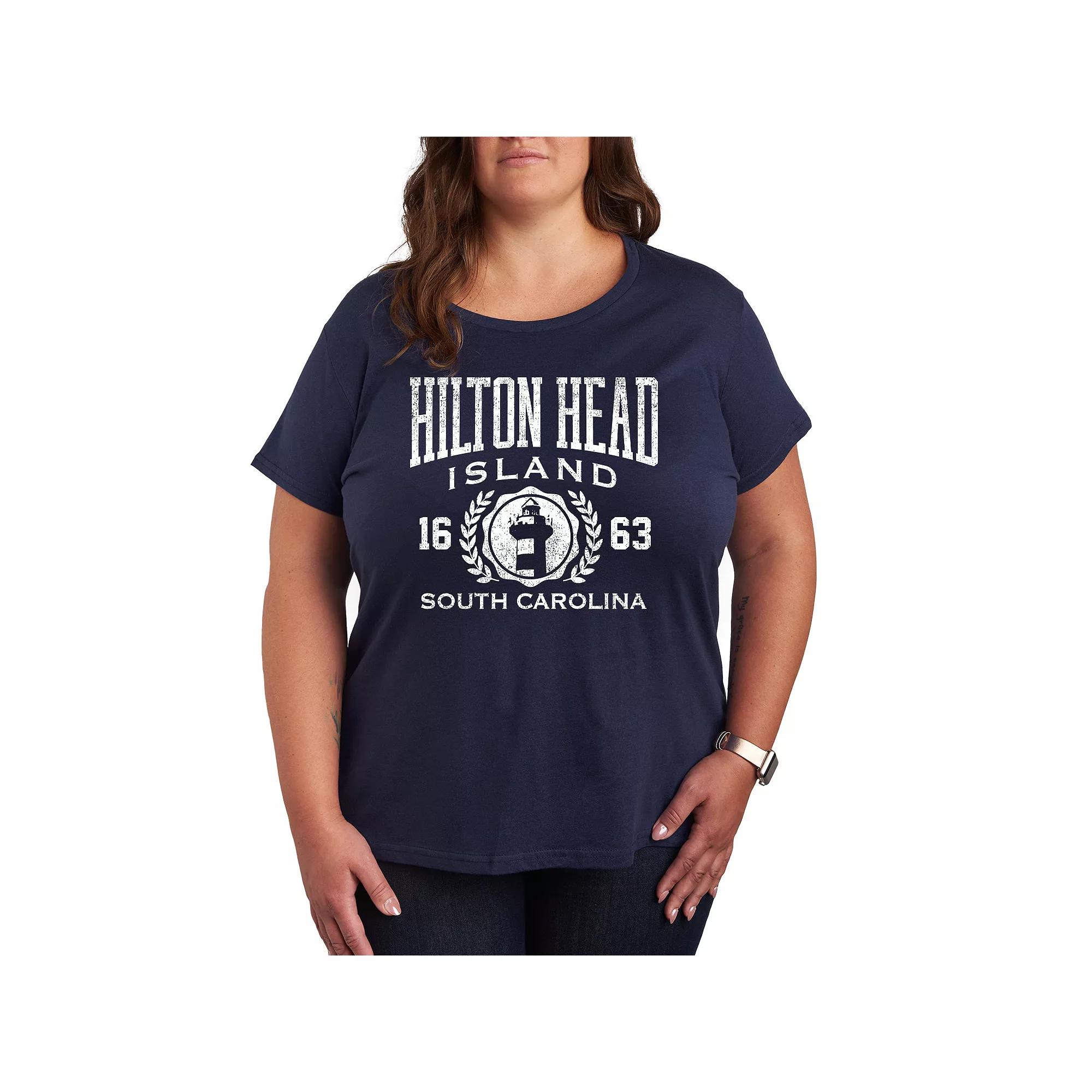 Plus Hilton Head Island Collegiate Graphic Tee, Women's,  Product Image