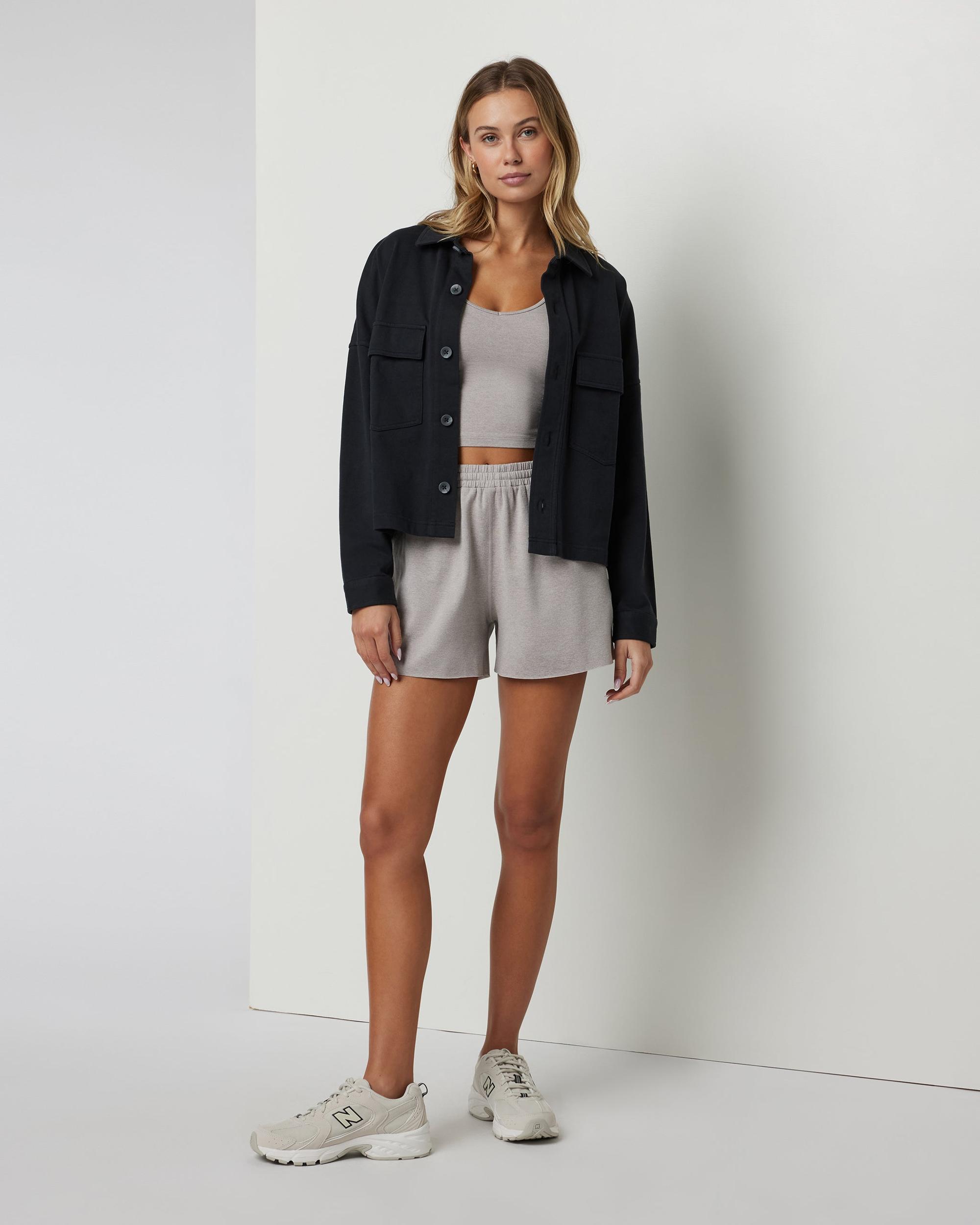 Mackenzie Cropped Shirt Jacket Product Image