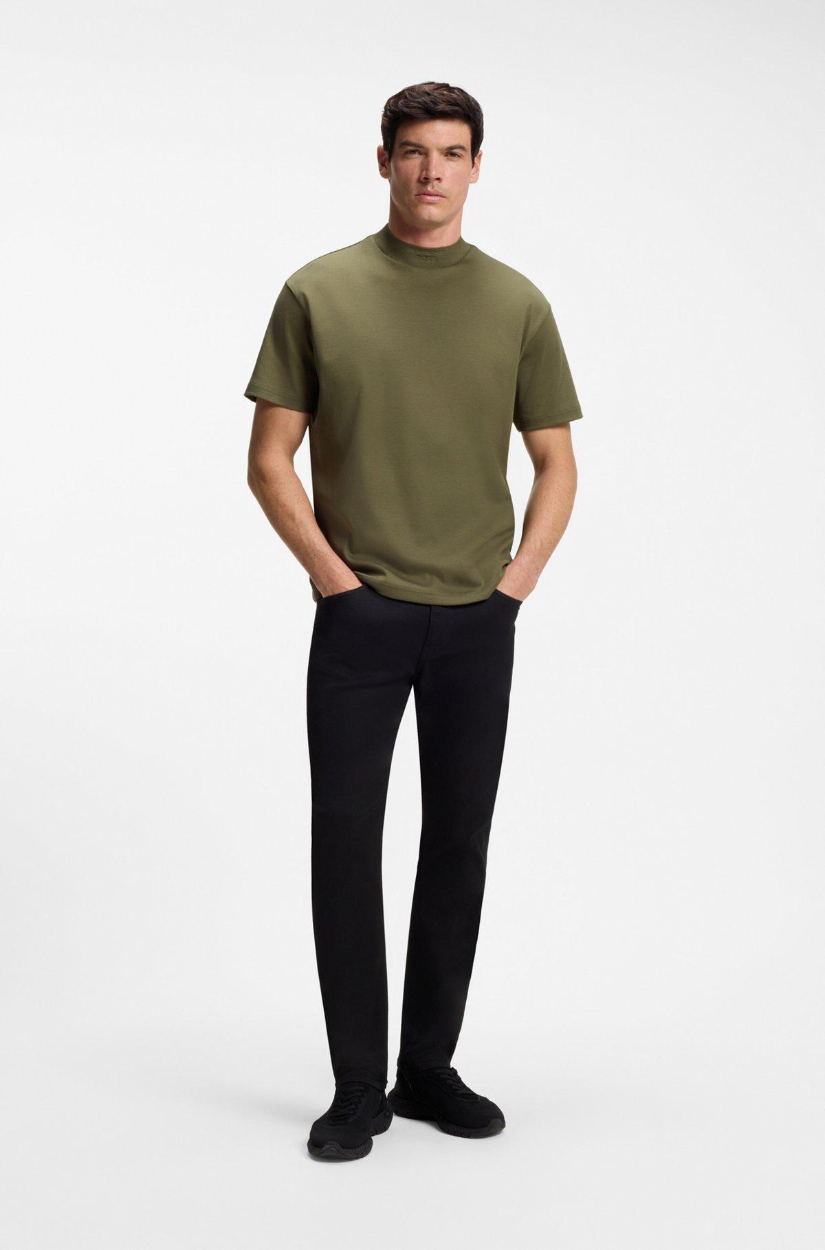 Porsche x BOSS relaxed-fit T-shirt with logo collar Product Image