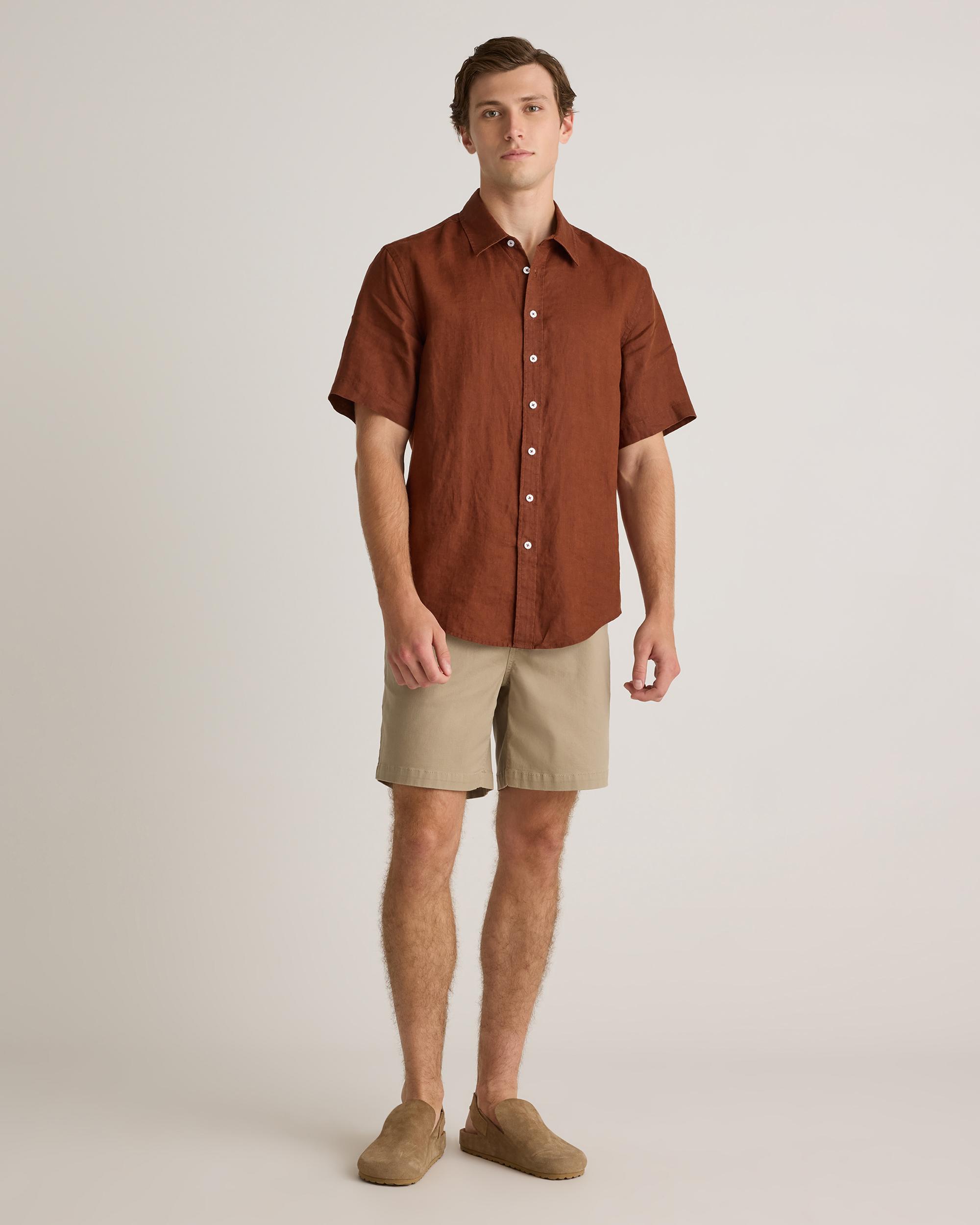 Quince | Men's Cotton 7" Chino Drawstring Shorts Organic Cotton Product Image