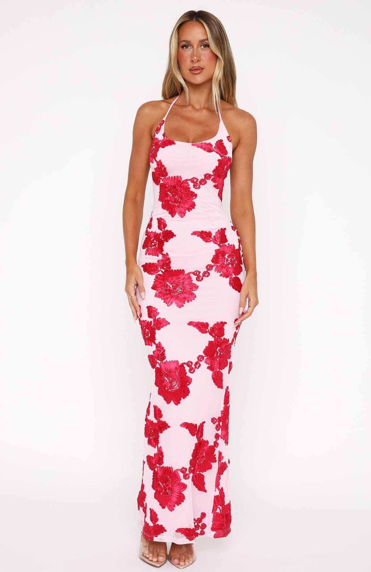 Summer Ready Maxi Dress Pink Product Image