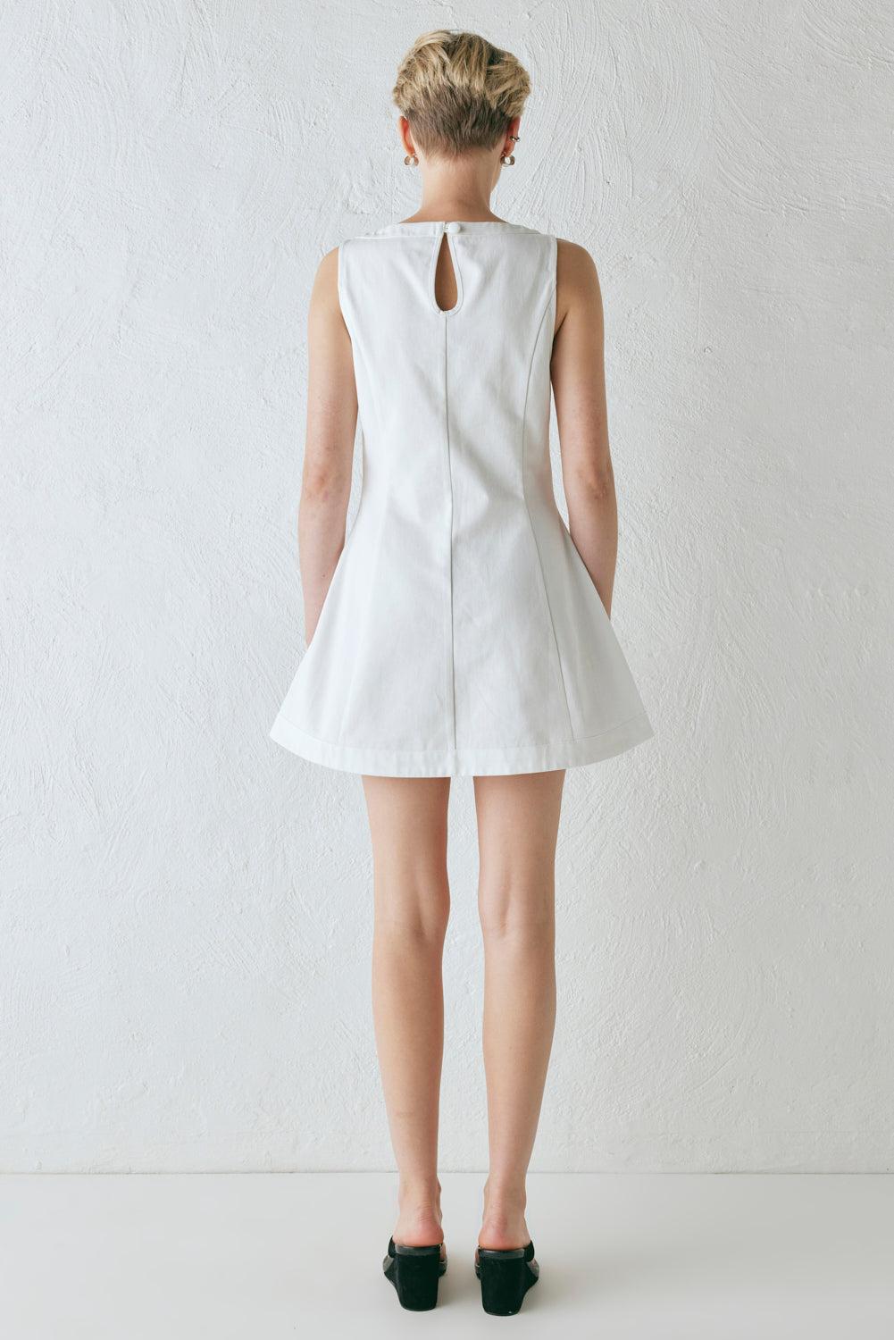Lulu Mini Dress White Product Image