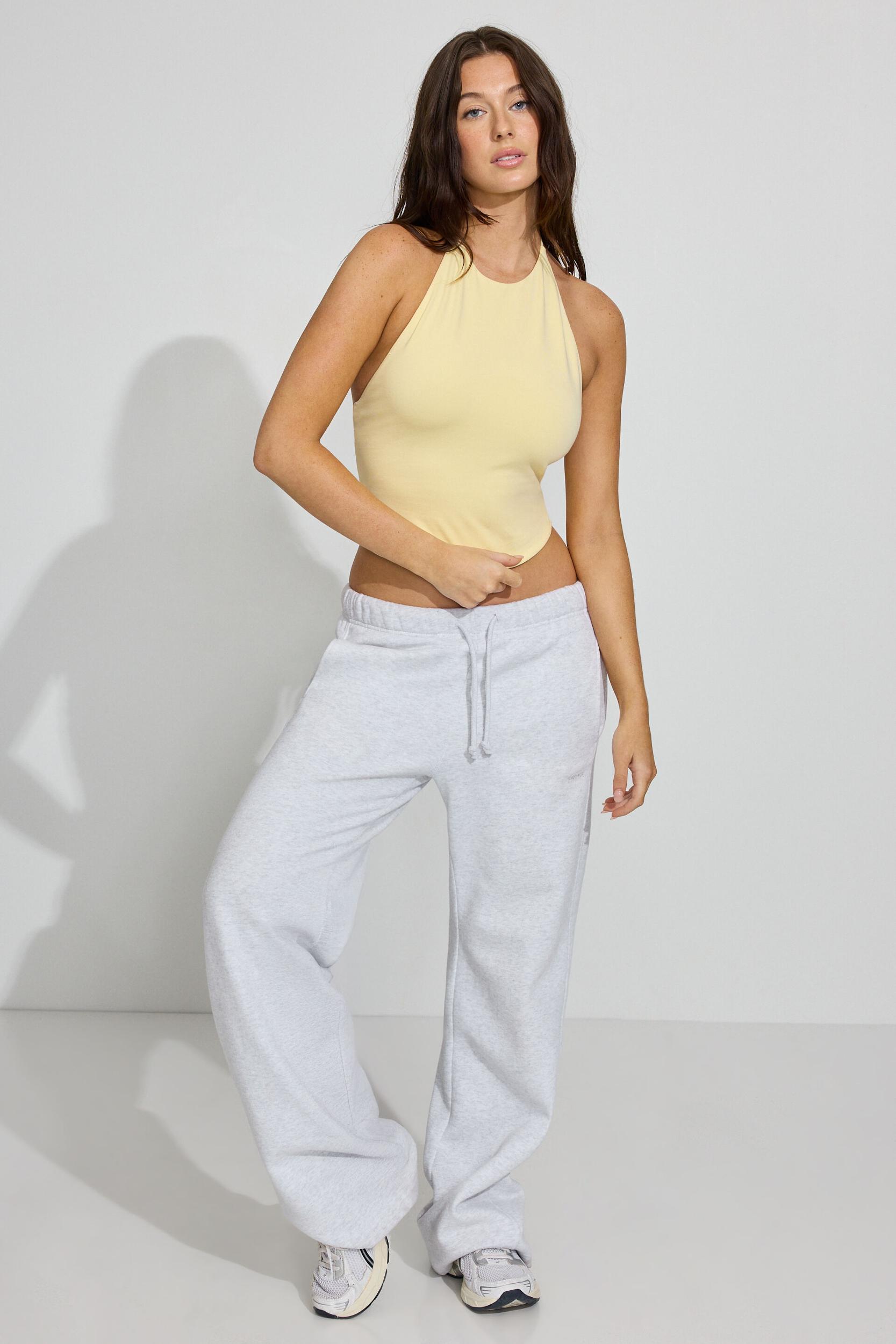 High Neck Open Back Halter Top Product Image