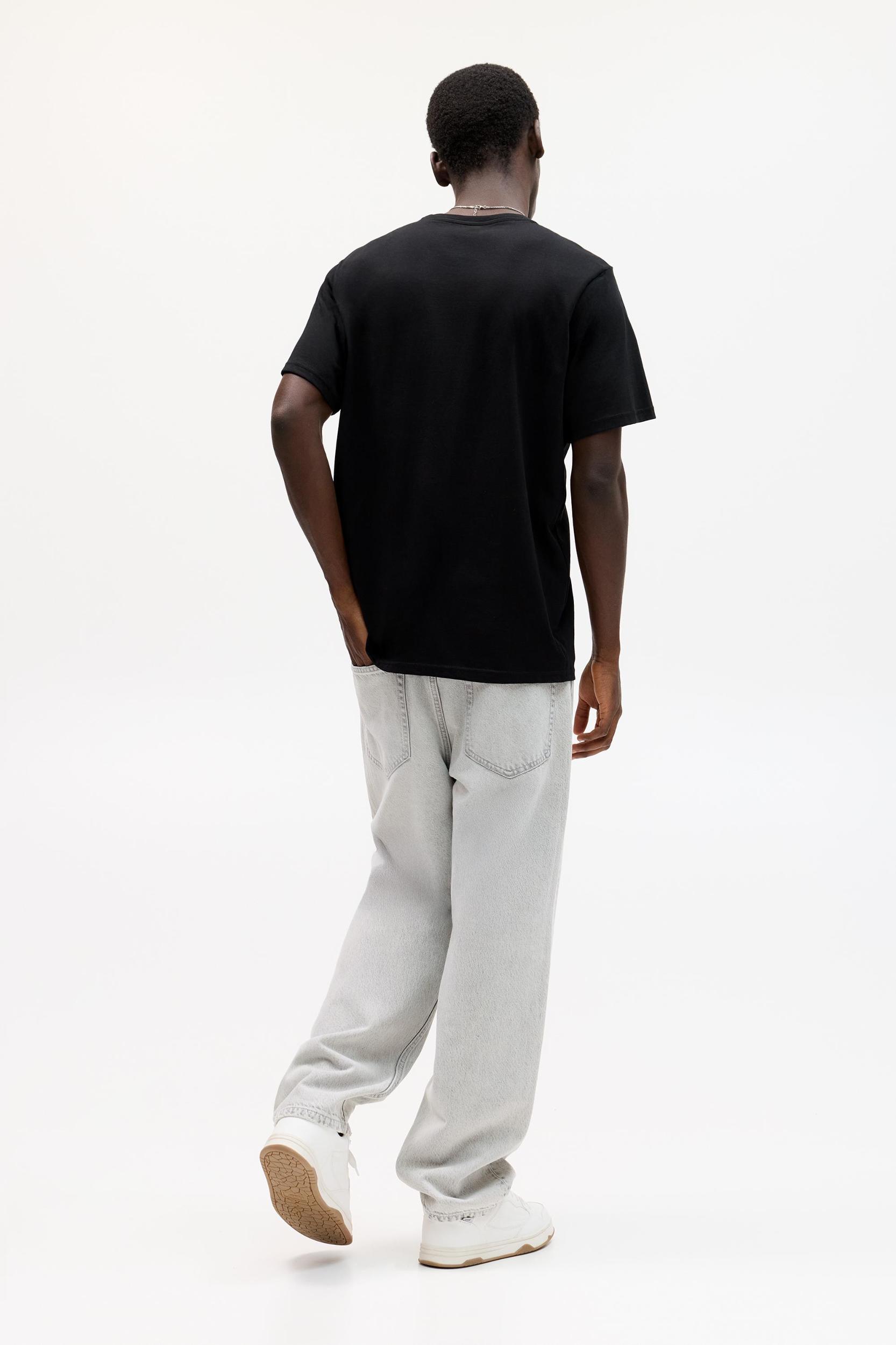 Basic short sleeve cotton T-shirt Product Image