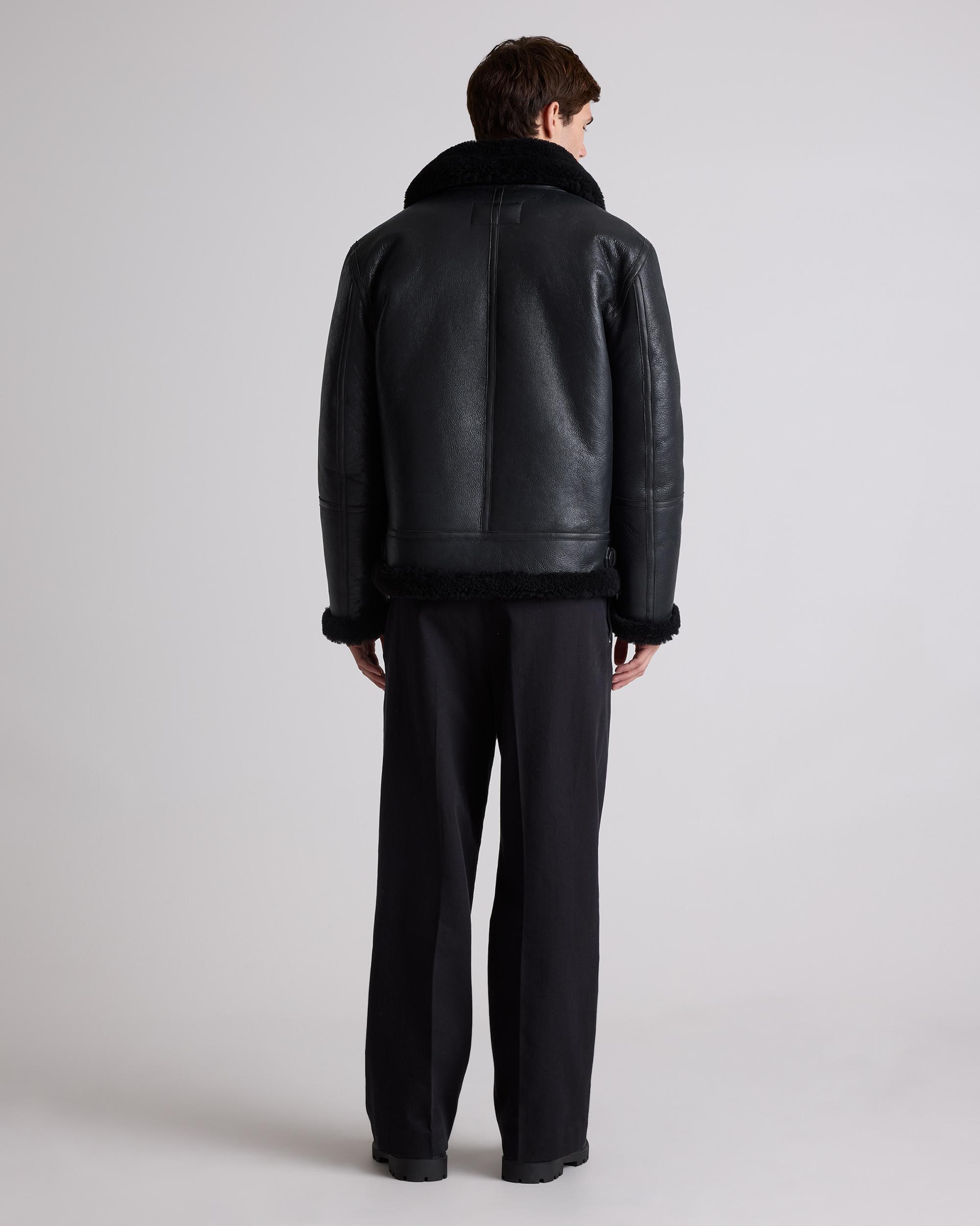 Quince | Men's 100% Shearling Bomber Jacket Size XL, Leather Product Image