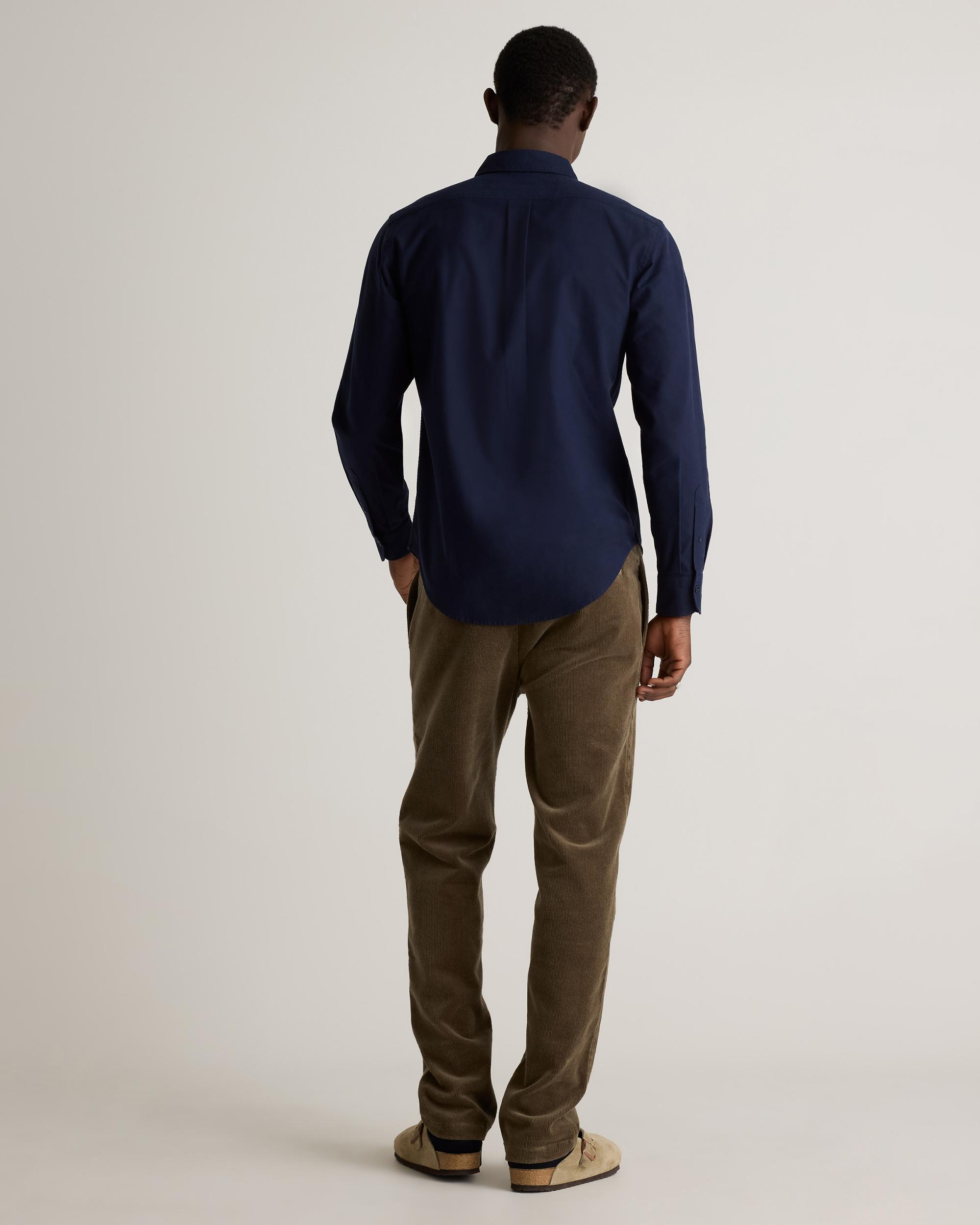 Quince | Men's Stretch Textured Twill Shirt Organic Cotton Product Image