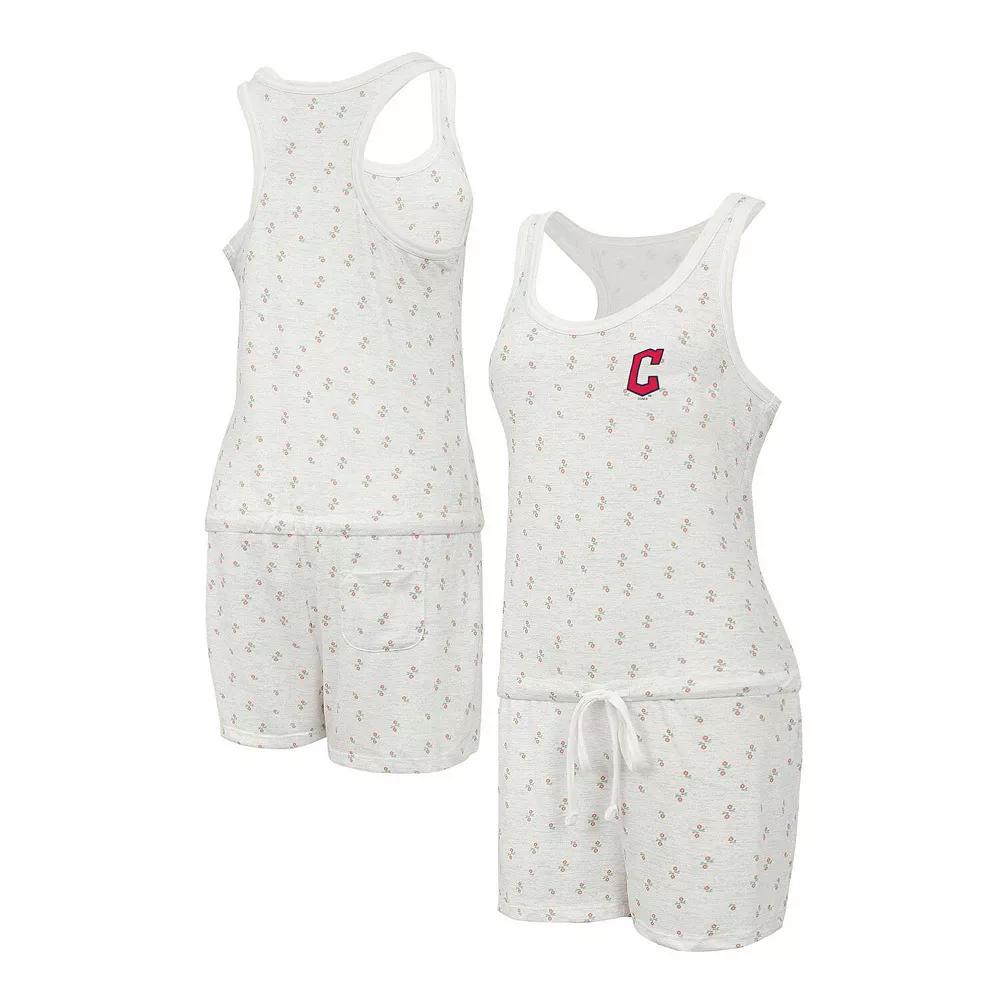Women's Concepts Sport Cream San Francisco Giants Gardner Hacci Knit Romper,  Product Image