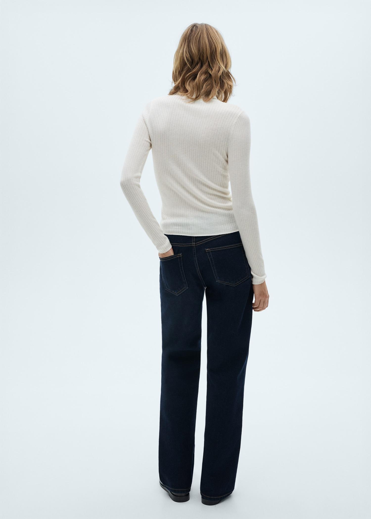 Wool blend turtleneck sweater - Women | MANGO USA Product Image