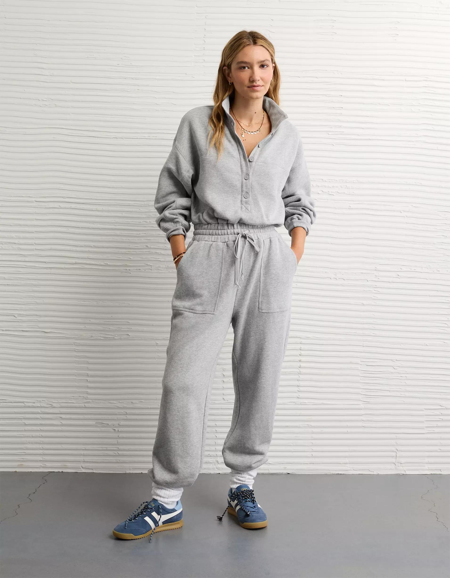 AE Fleece Jumpsuit Product Image