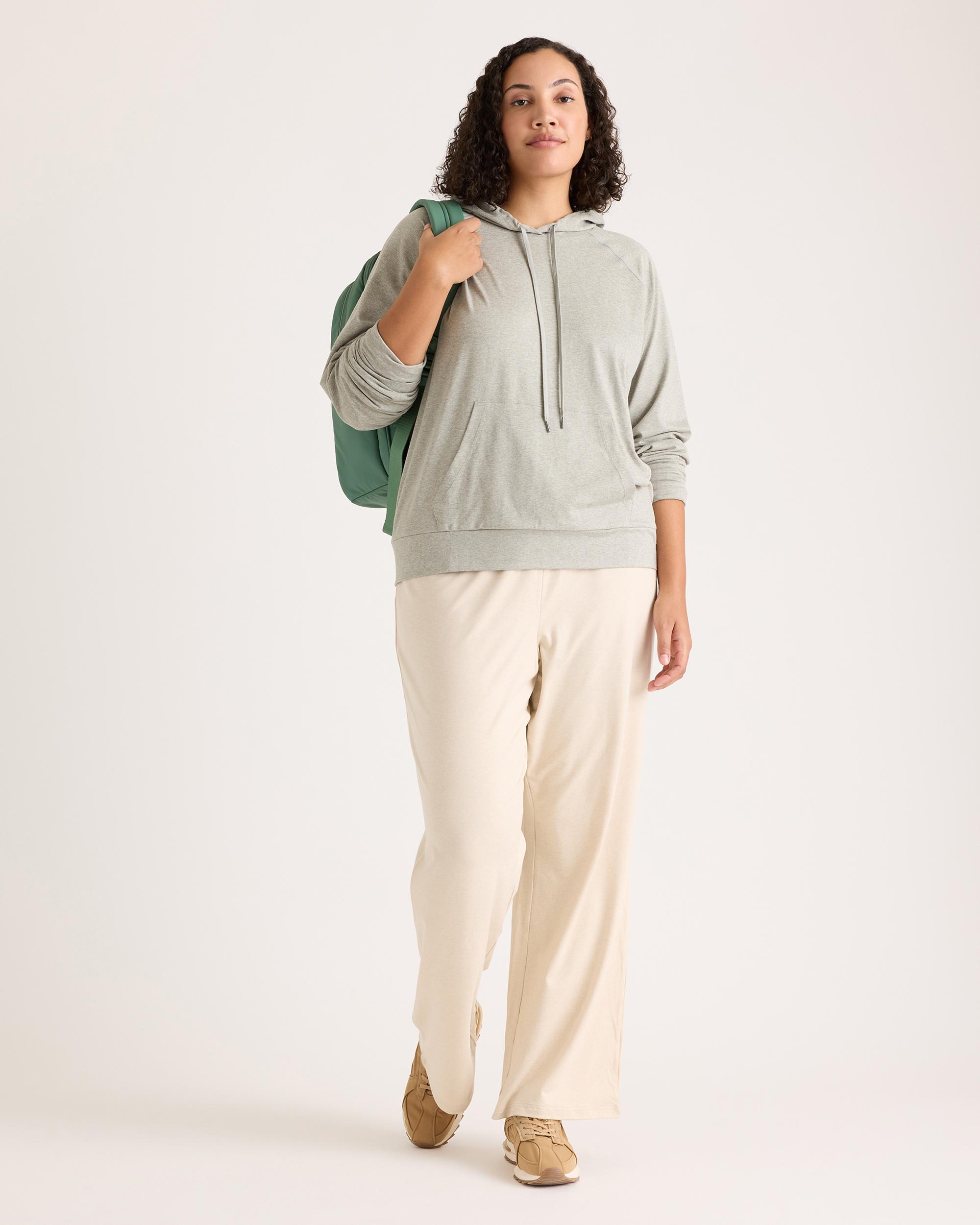 Quince | Women's Flowknit Pullover Hoodie Recycled Polyester Product Image