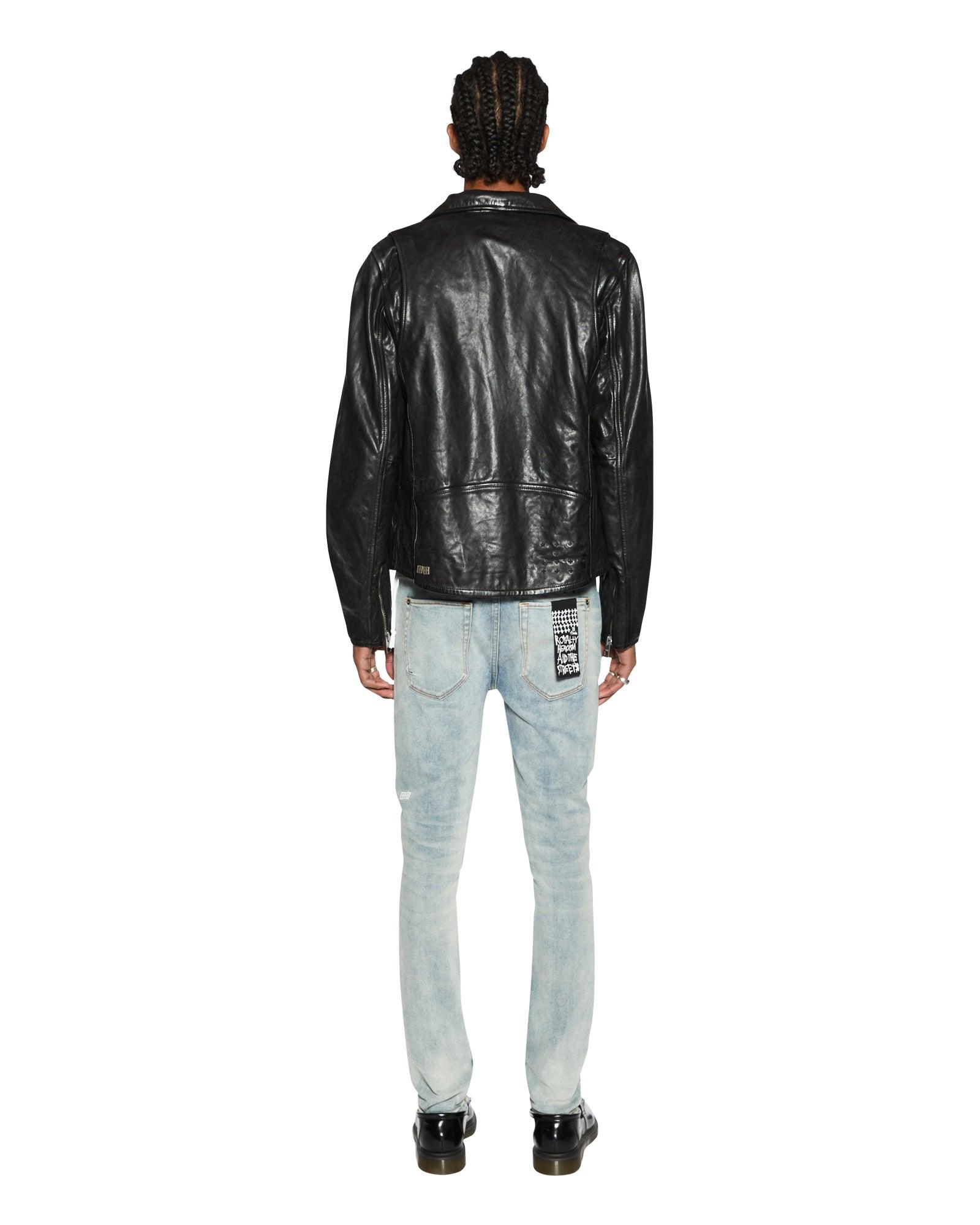 CAPITOL LEATHER JACKET BLACK Male Product Image