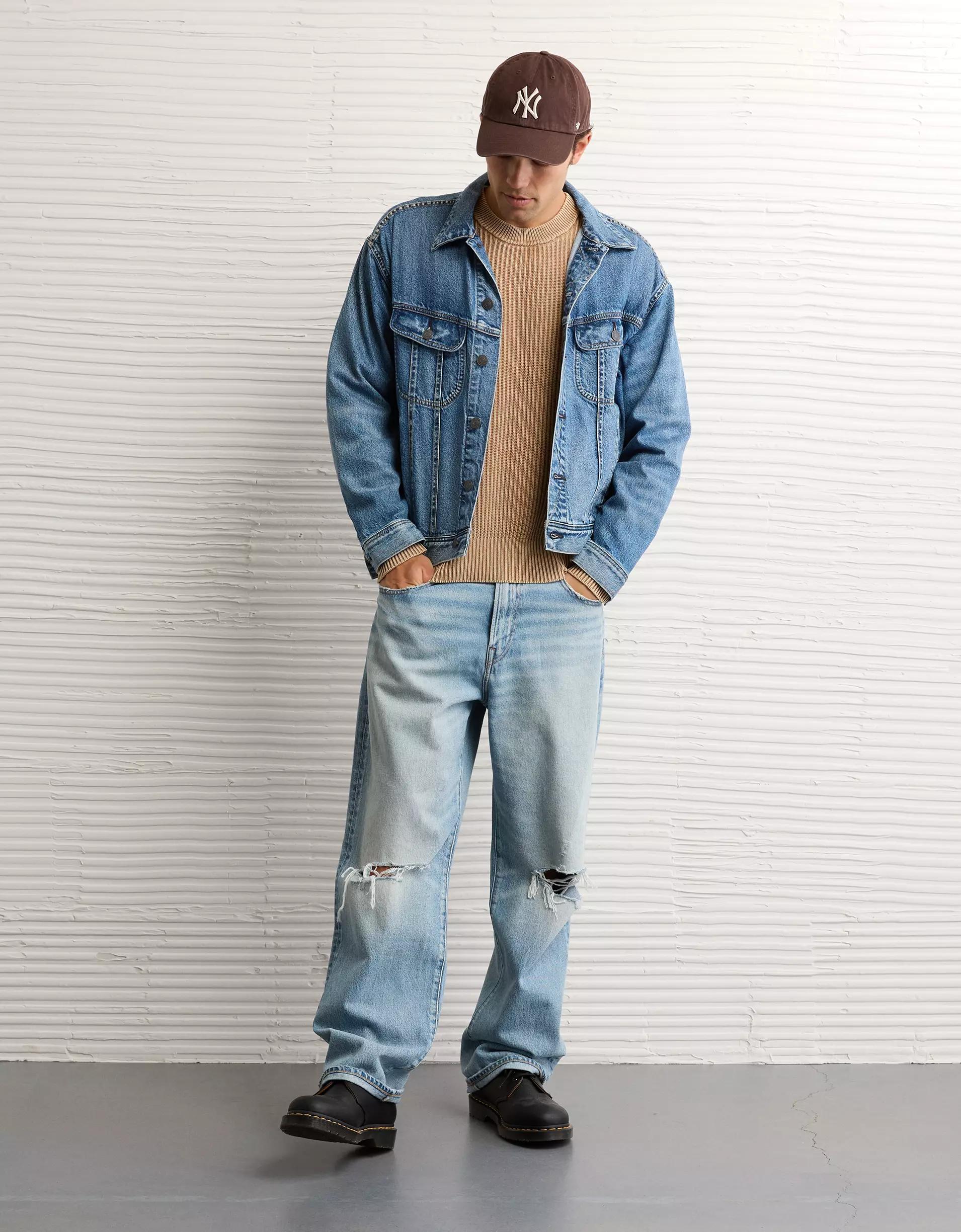 AE Fisherman Crew Neck Sweater Product Image