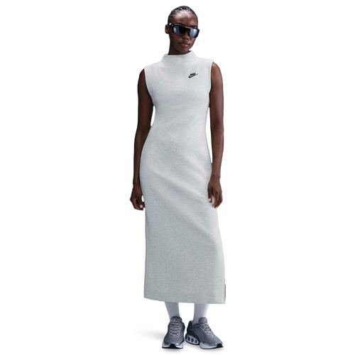 Womens Nike Sportswear Tech Fleece Slim Maxi Tank Top Dress | HJ1385-010 Product Image