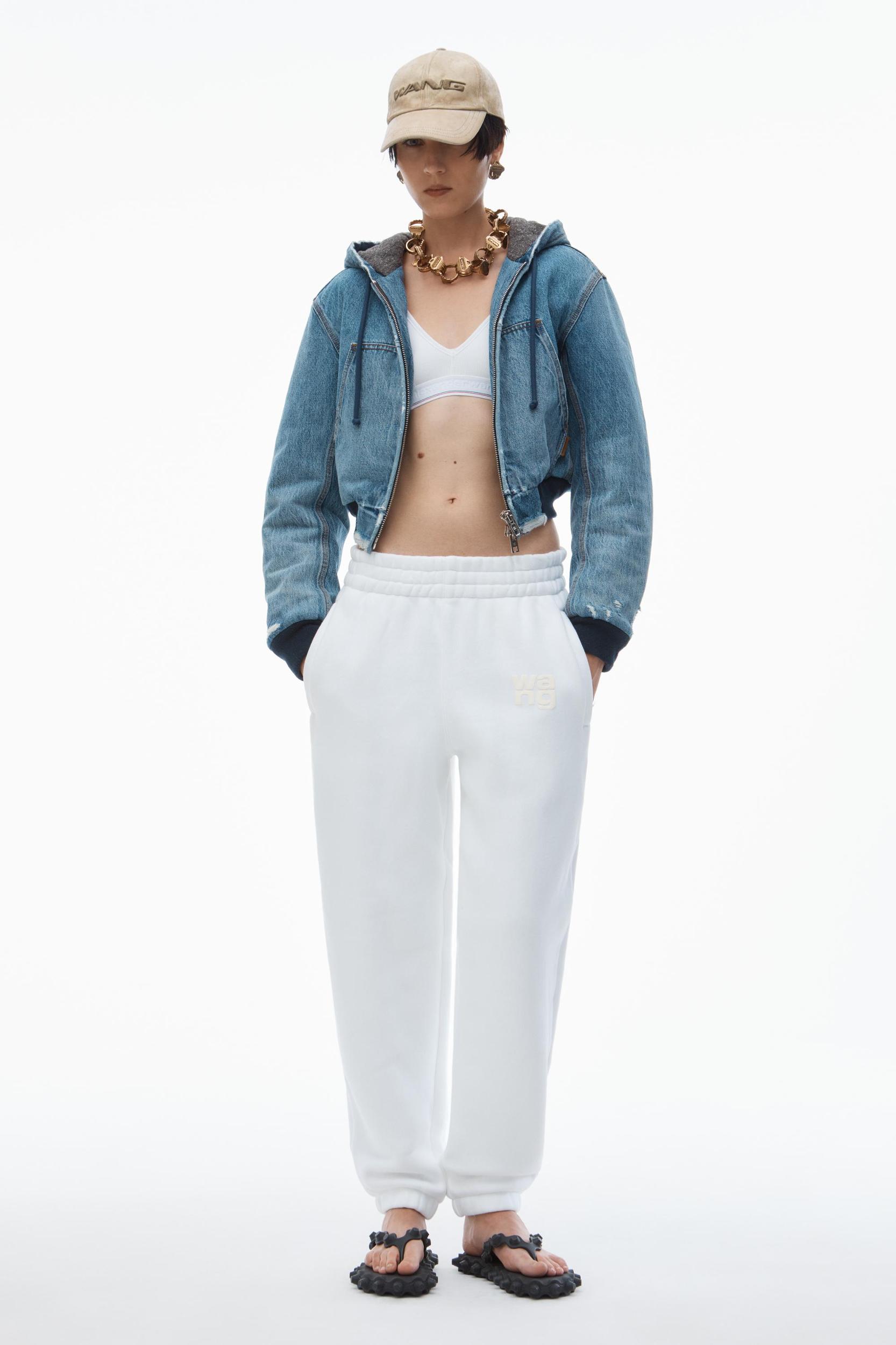 Puff Logo Sweatpant In Structured Terry Product Image