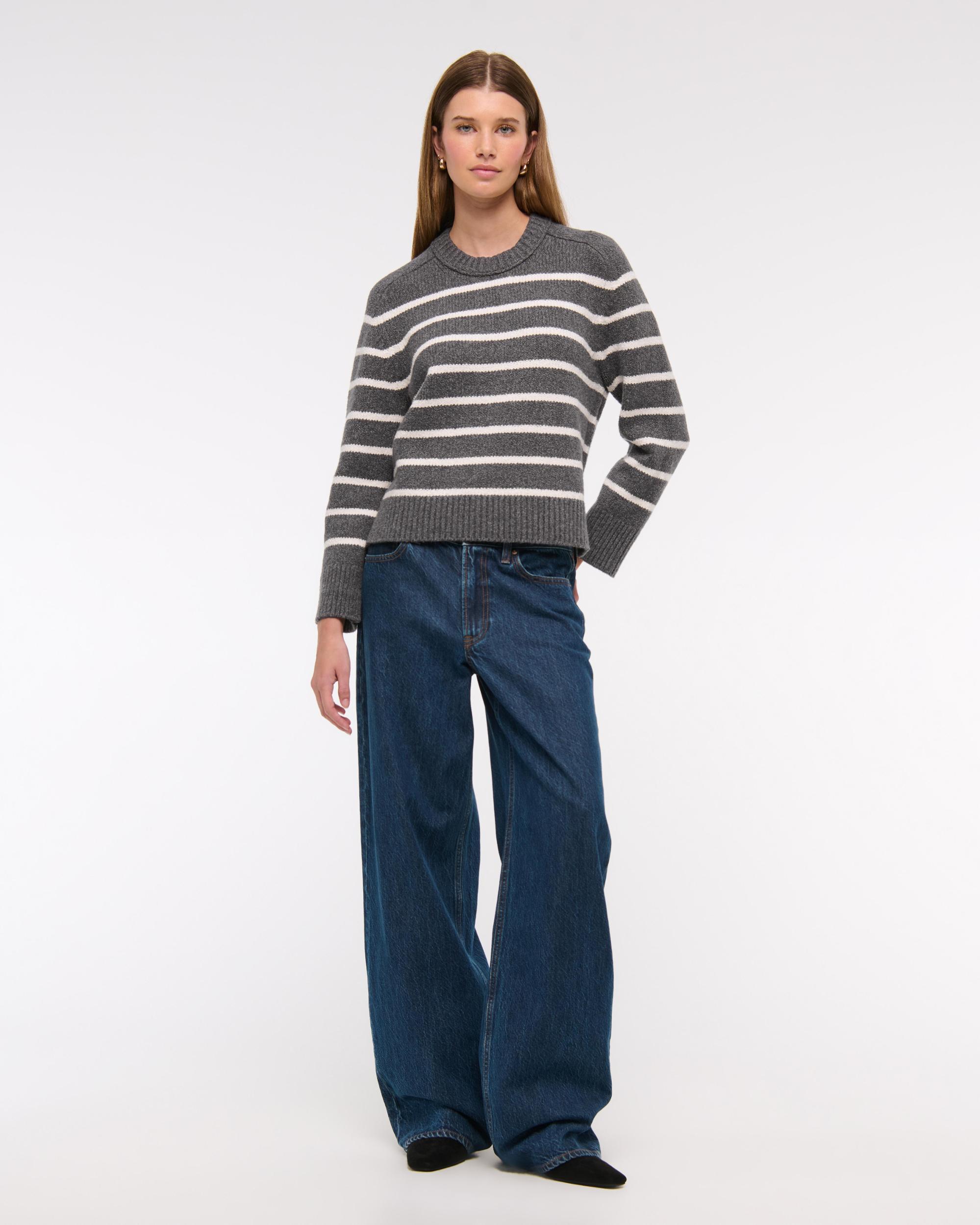 The A&F Madeline Crew Sweater Product Image