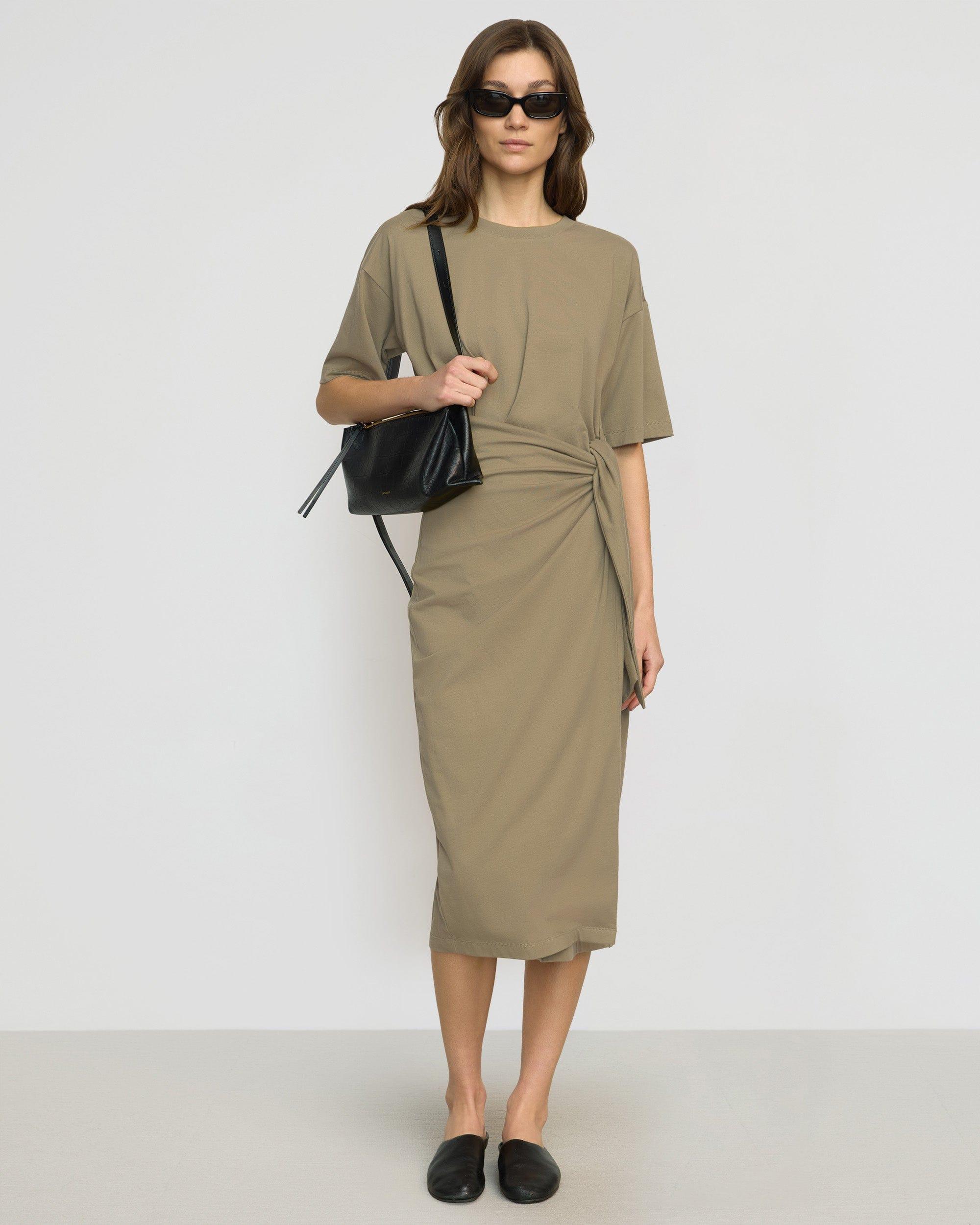 Noa Organic Cotton T-Shirt Wrap Dress Product Image