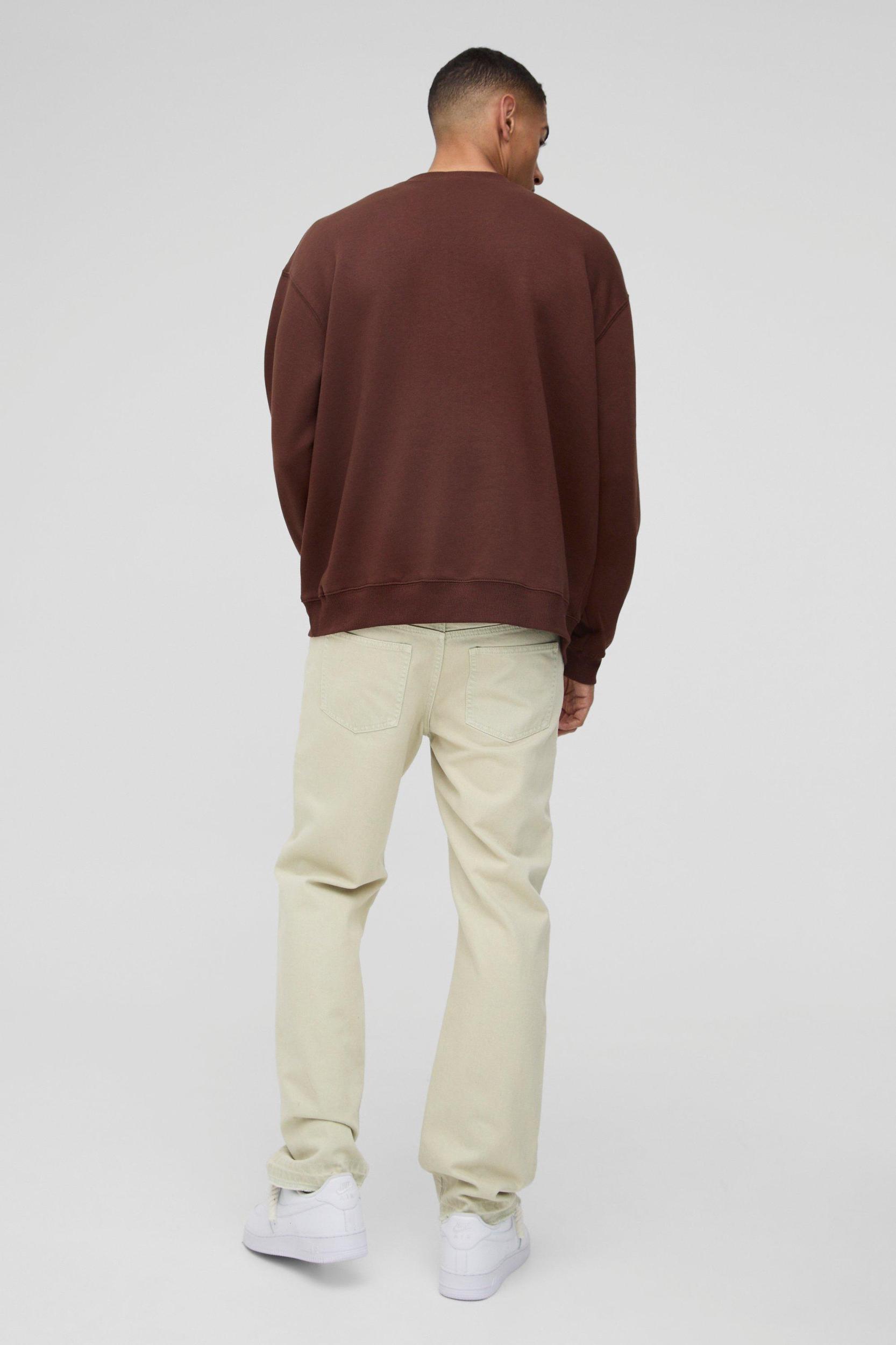 Oversized Lost In Tokyo Graphic Sweatshirt | boohooMAN USA Product Image