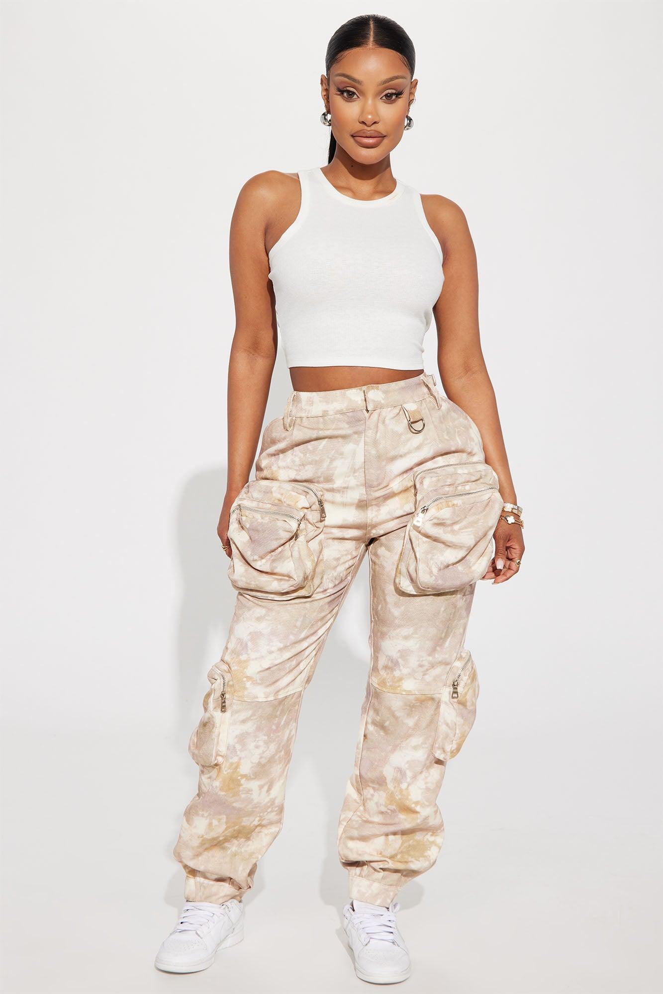 Cara Ribbed Tank - White Product Image