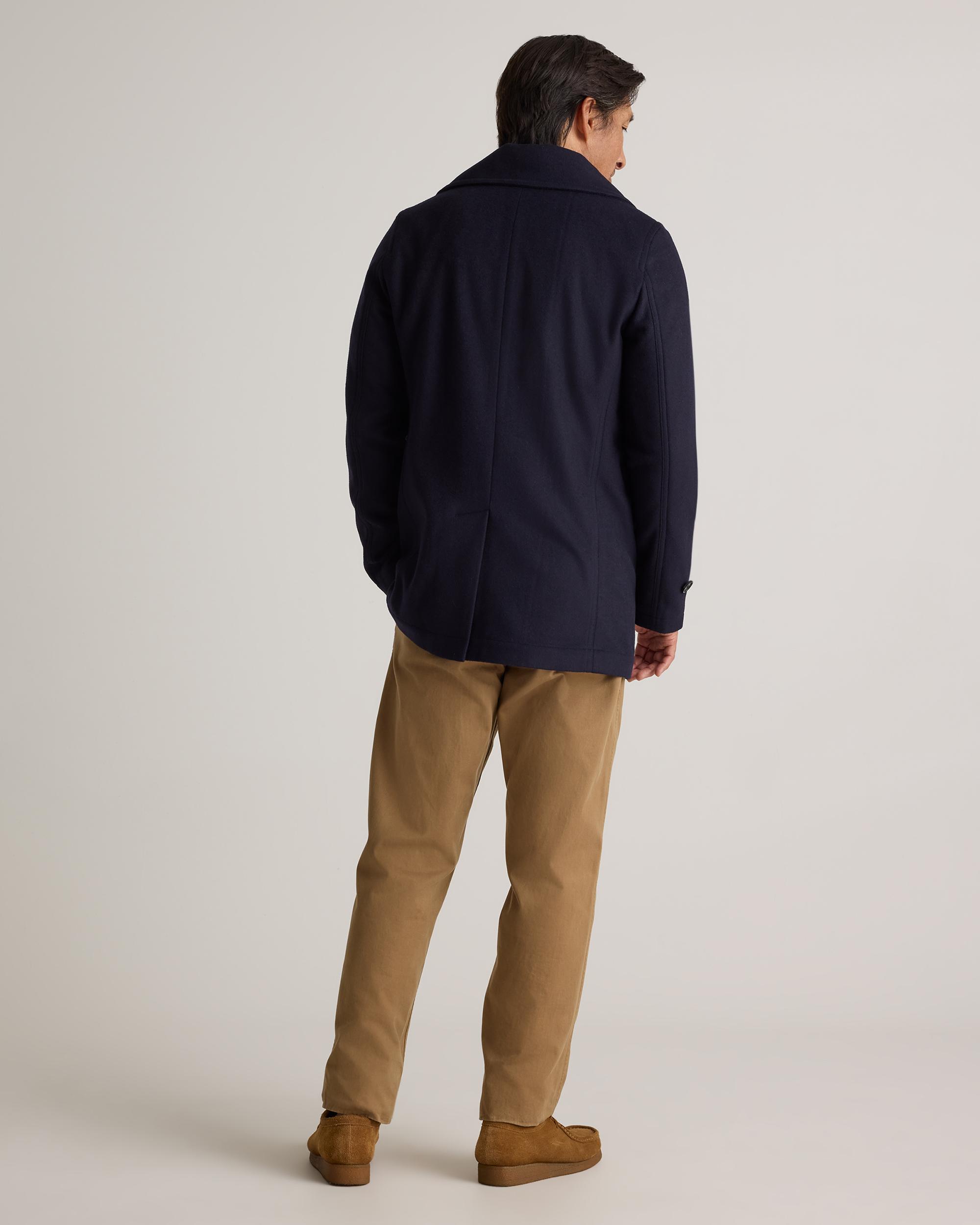 Quince | Men's Italian Wool Peacoat Wool/Nylon Product Image