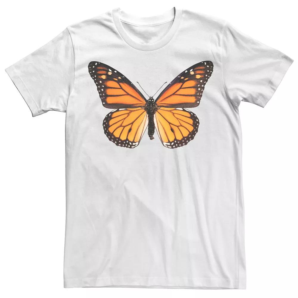 Men's Monarch Photorealistic Tee, Size: Large, White Product Image