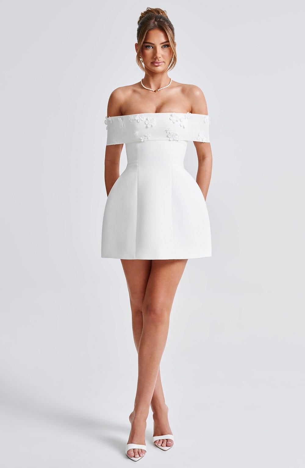 Laurel Mini Dress - Ivory Product Image