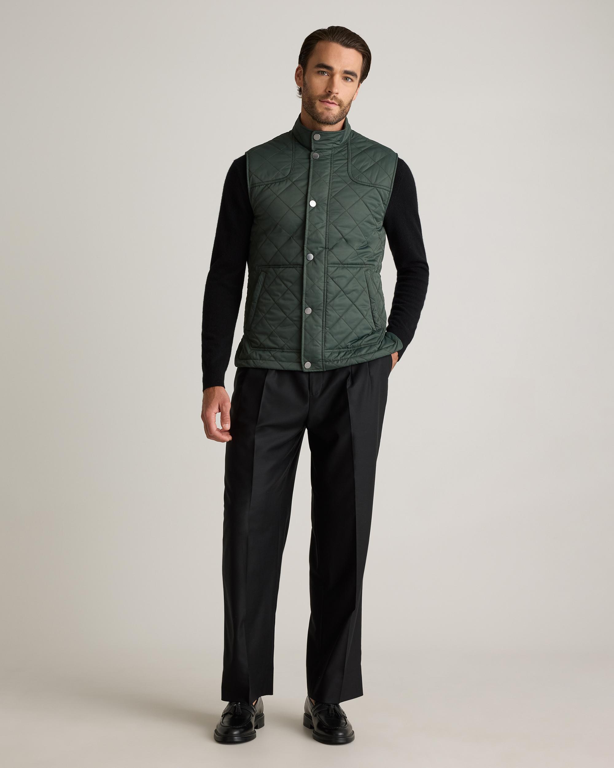 Quince | Men's Featherless Quilted Vest Nylon Product Image