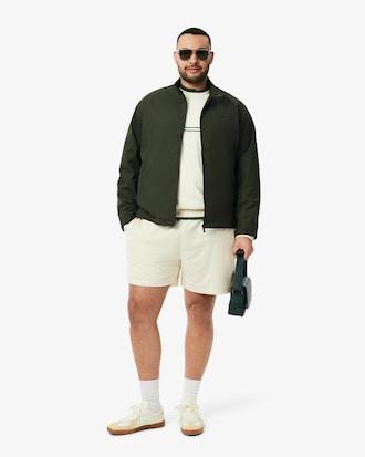 Water-Repellent Harrington Windbreaker Jacket Product Image