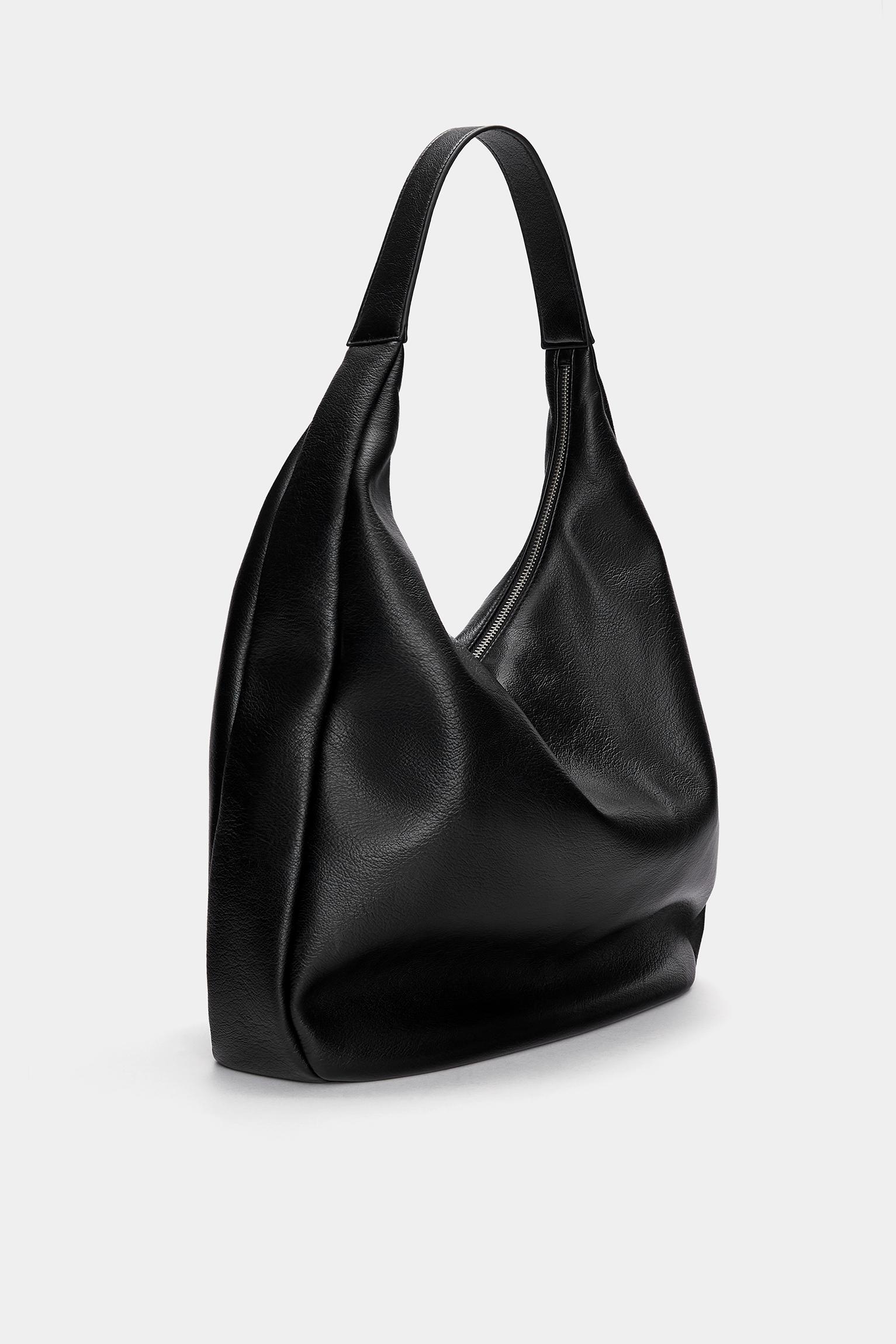 Faux leather shopper bag Product Image