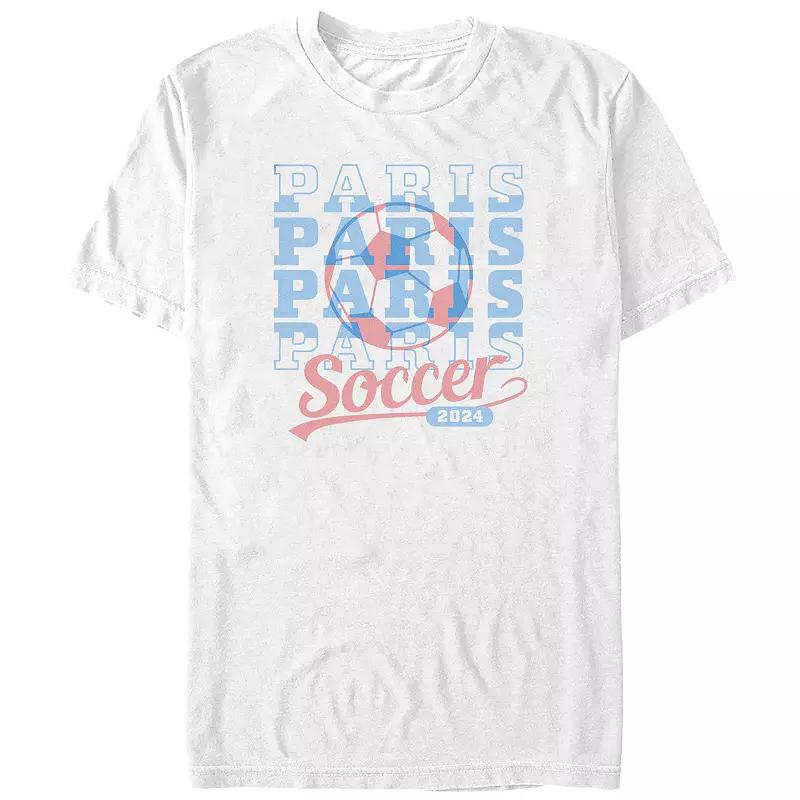 Men's Paris Soccer 2024 Graphic Tee,  Product Image