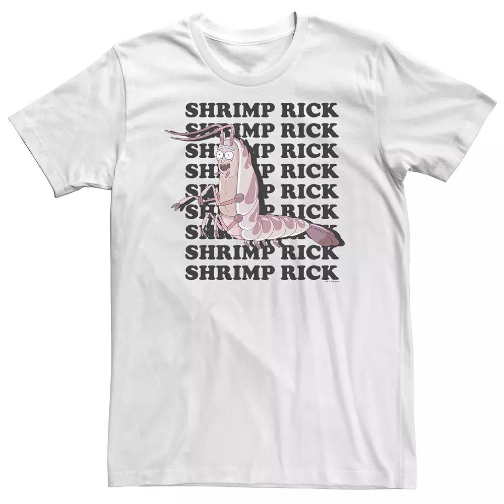 Big & Tall Rick & Morty Shrimp Rick Tee, Men's,  Product Image