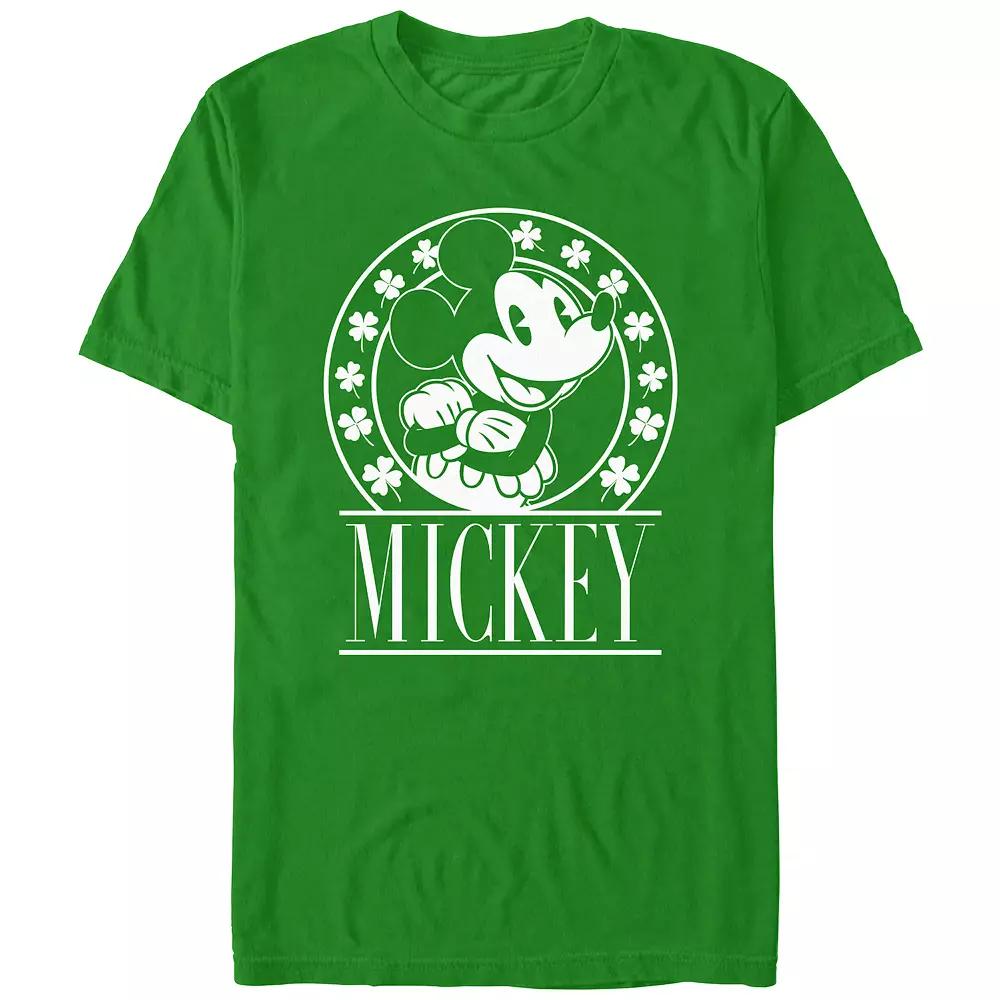 Disney's Mickey Mouse Lucky Stamp Men's Graphic Tee,  Product Image