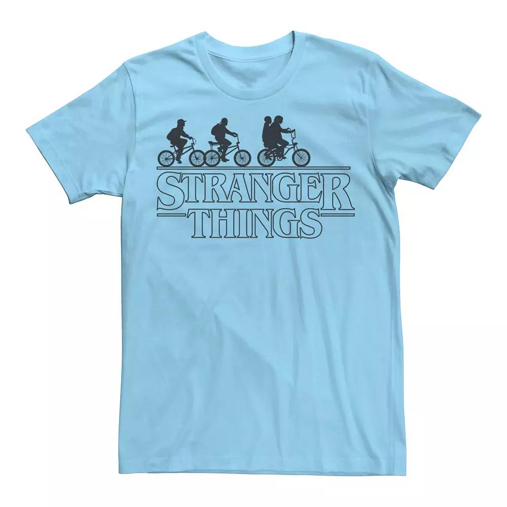 Men's Stranger Things Bike Ride Logo Graphic Tee,  Product Image