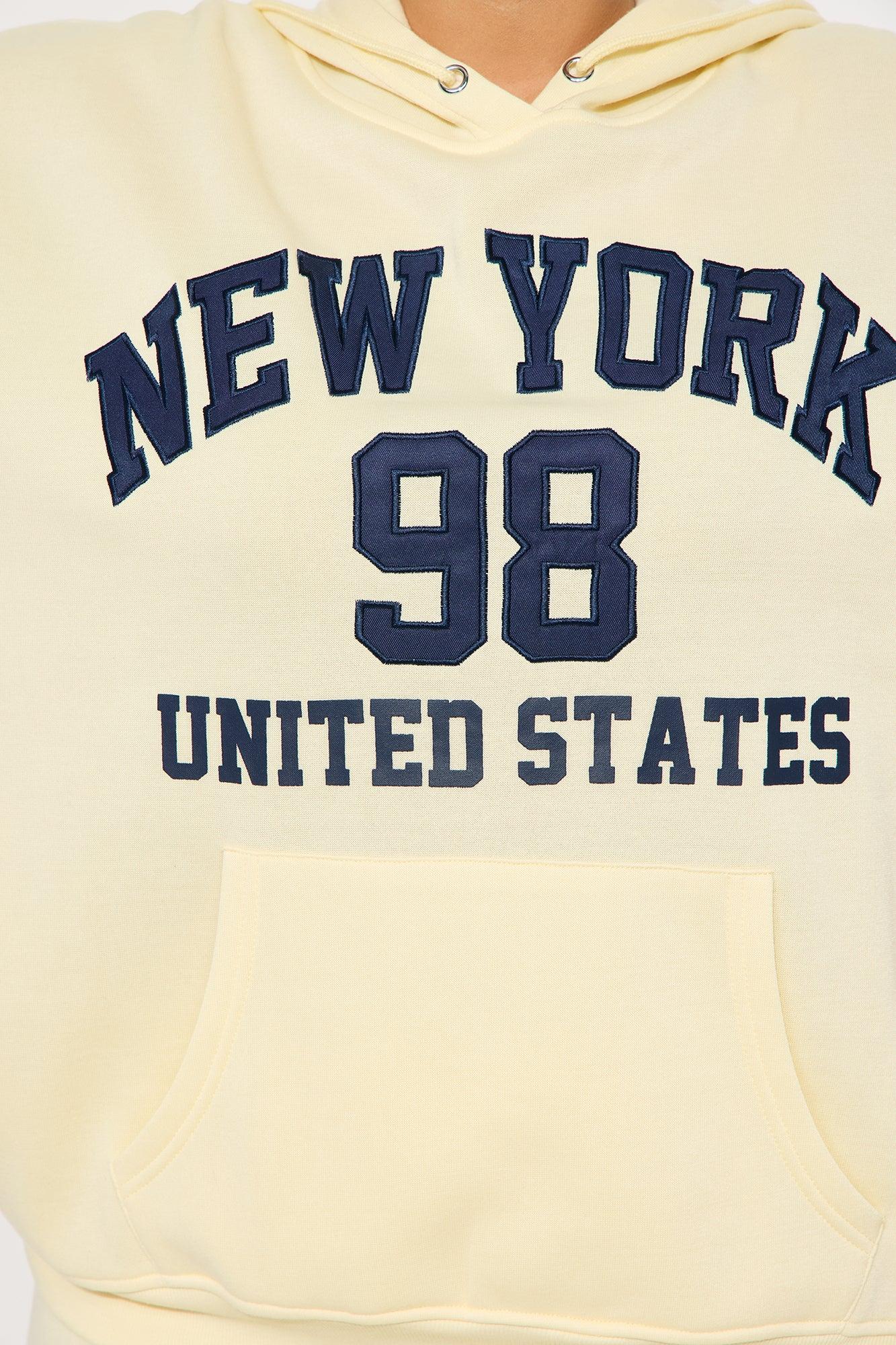 New York Or Nowhere Hoodie - Yellow Product Image