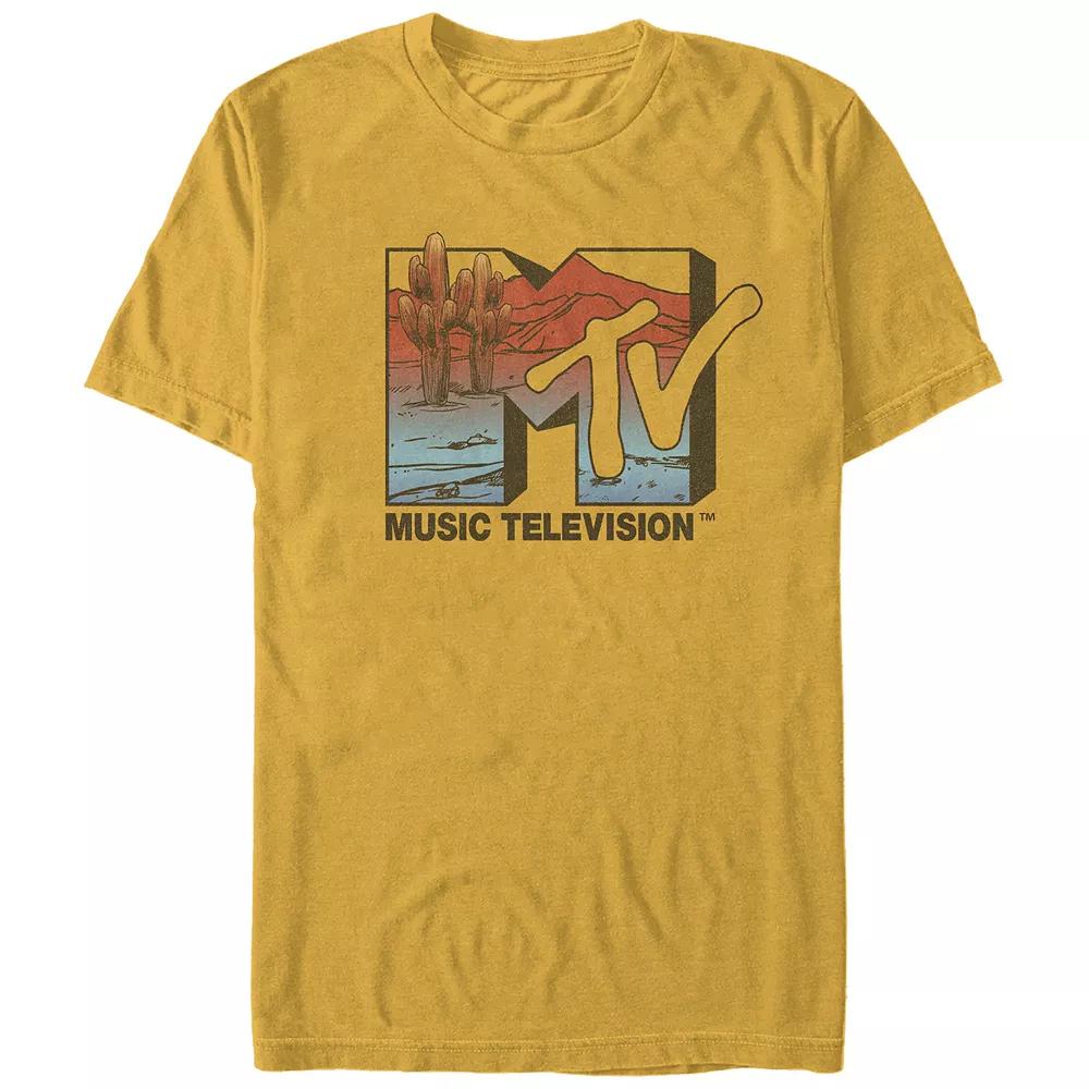 Men's MTV Desert Logo Graphic Tee,  Product Image