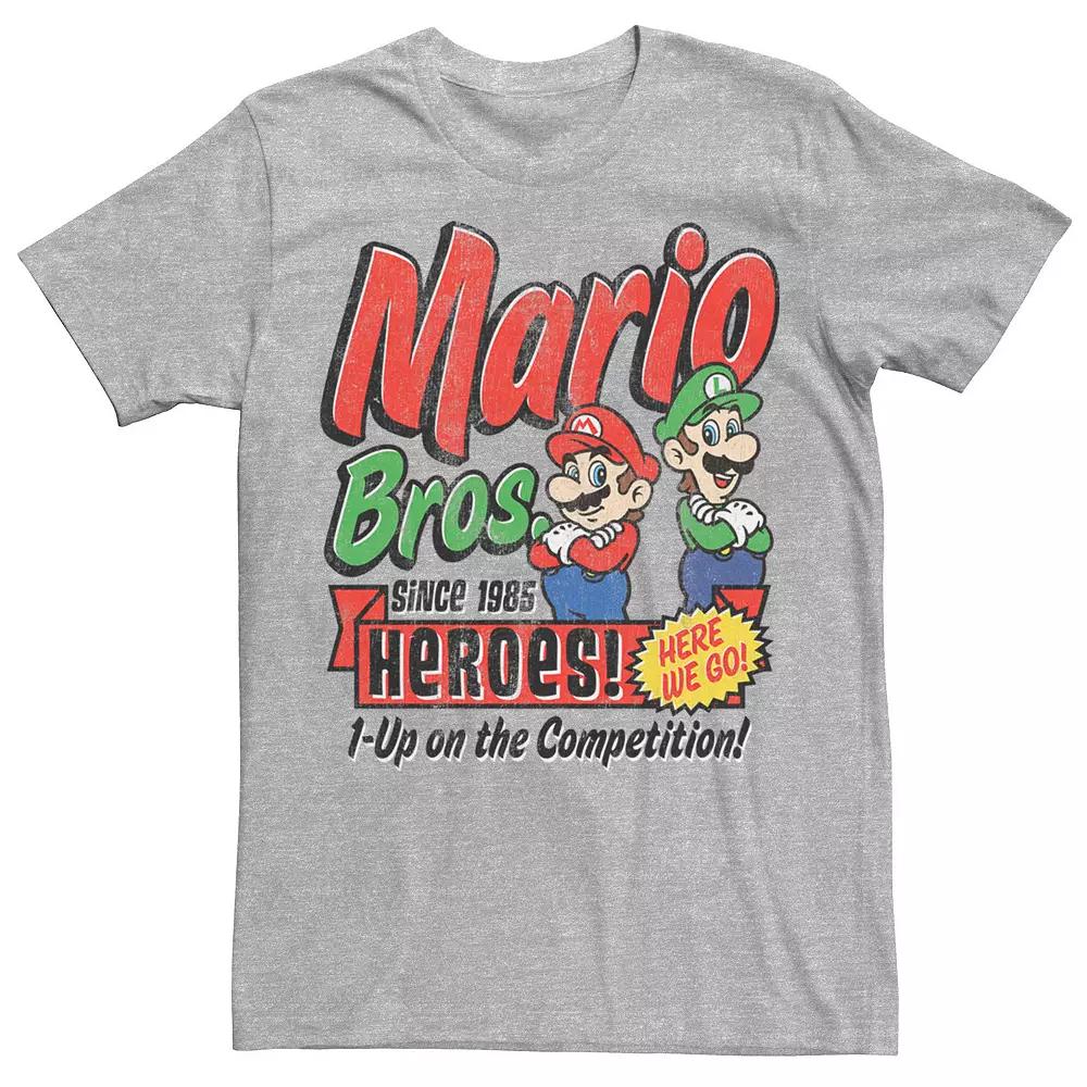 Men's Nintendo Mario Bros Heroes Tee,  Product Image