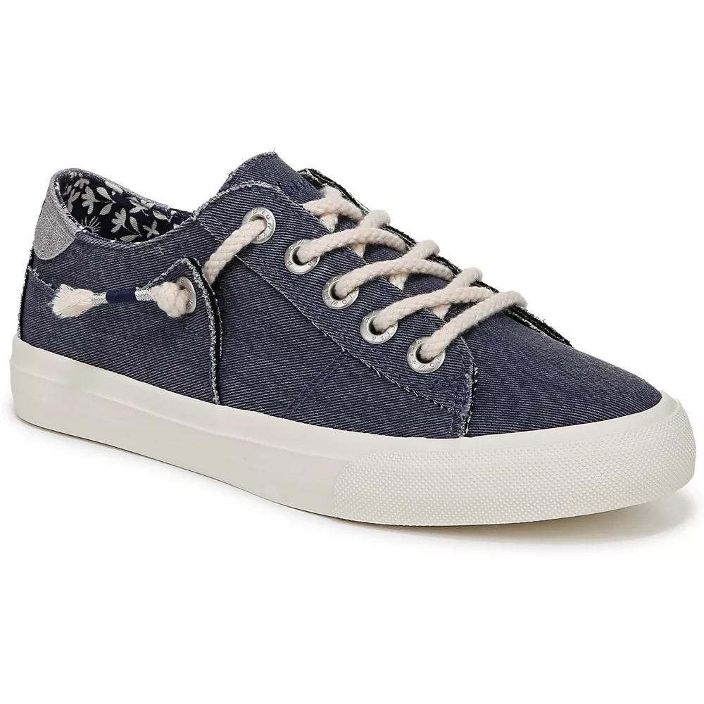 Blowfish Malibu Martina Womens Slip-On Sneakers Blue Twill Product Image