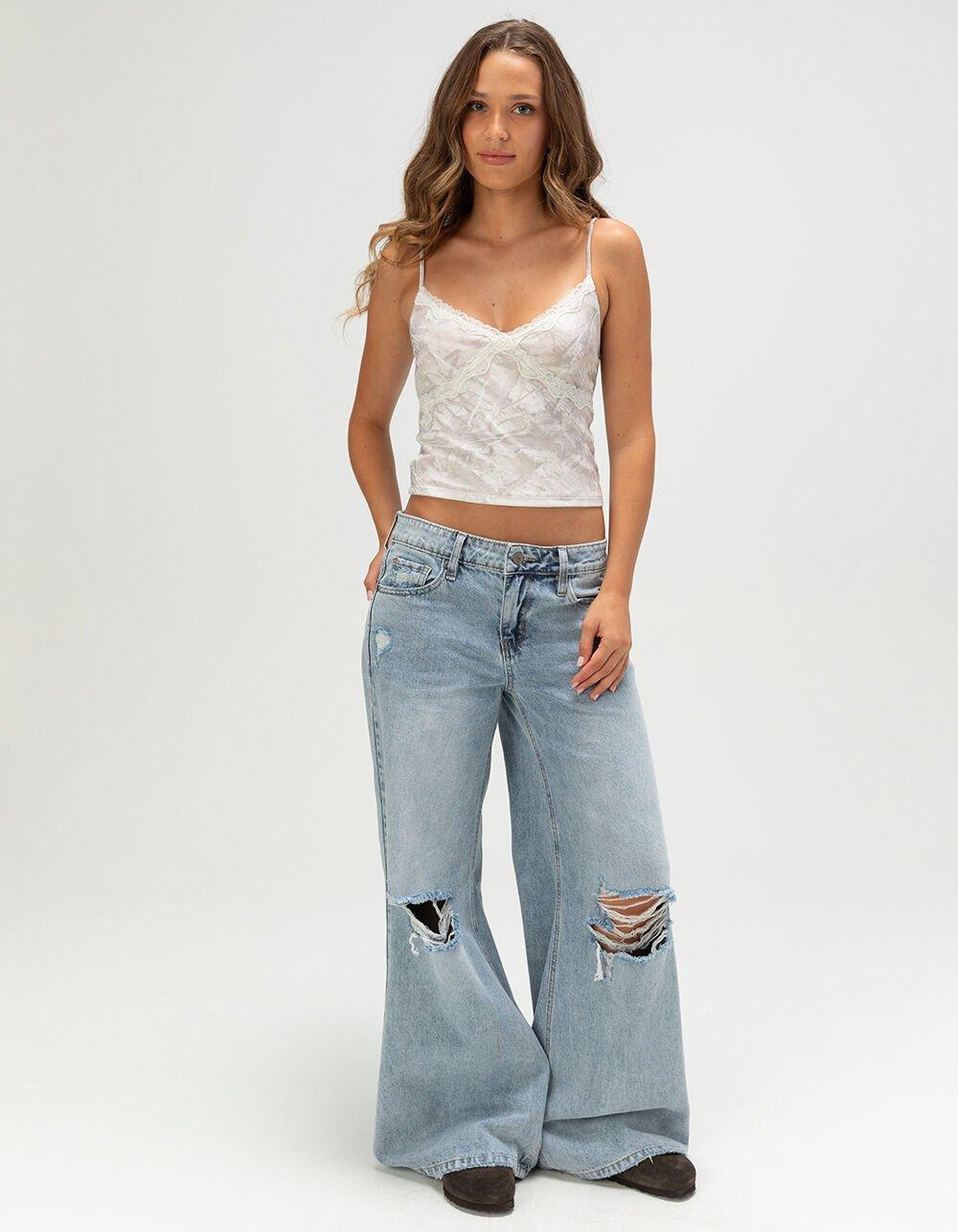 FULL TILT Camo Mesh Womens Cami - CAMO Product Image