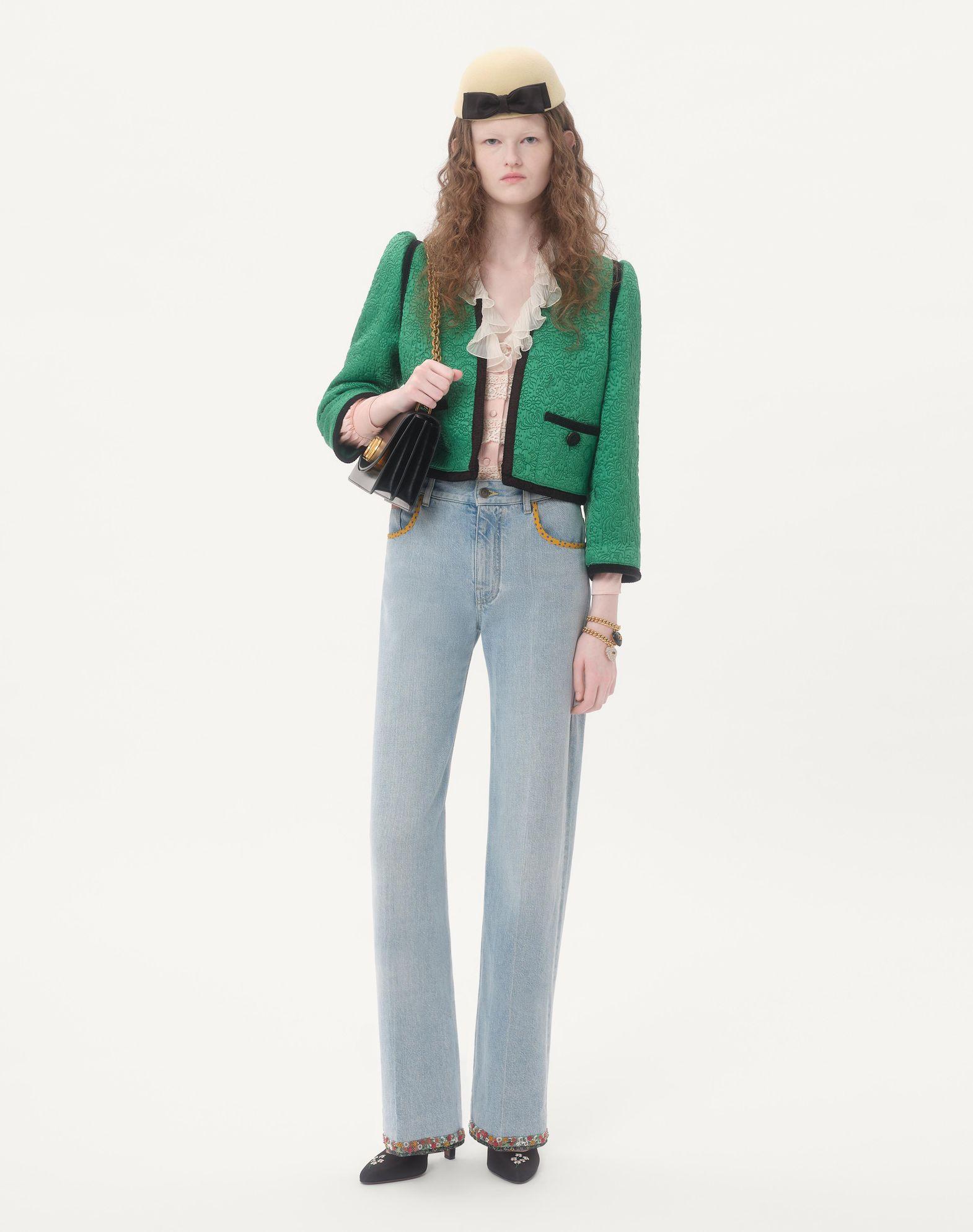 Apres L'Hiver Floral Matelassé Jacket Product Image