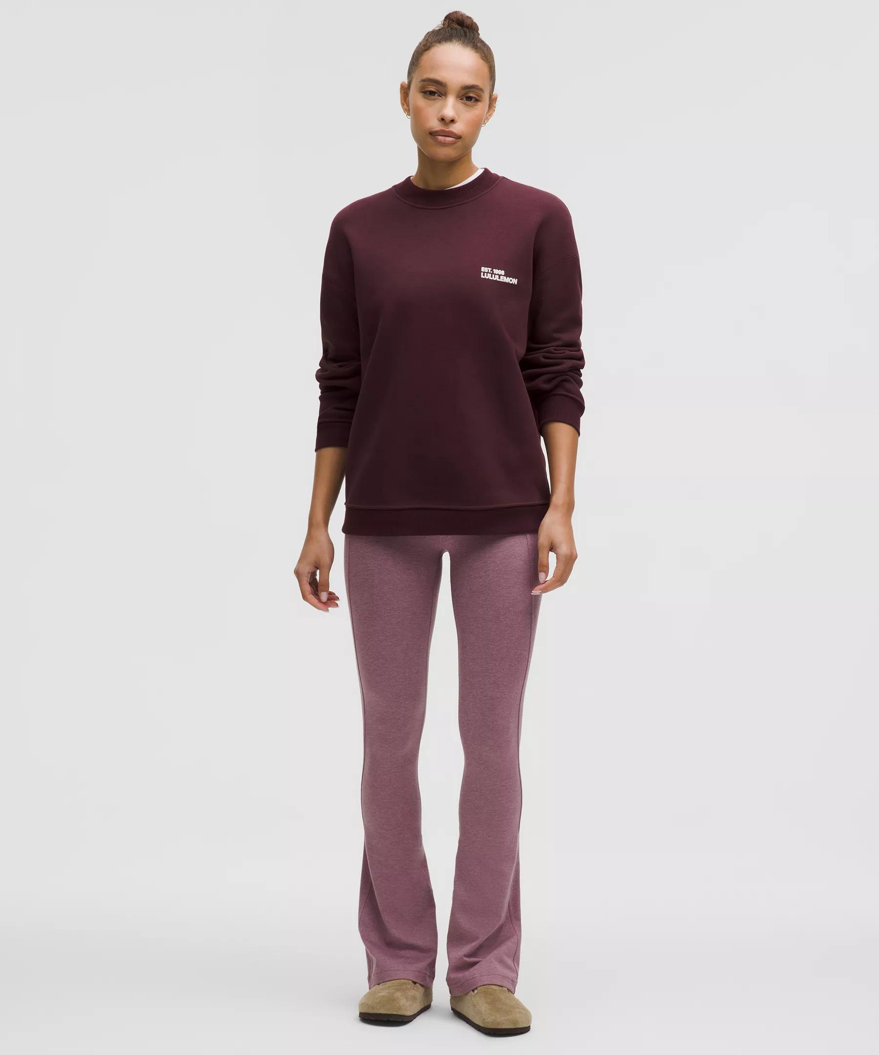 Softy Suedey Split-Hem High-Rise Mini-Flare Pant *Regular Product Image